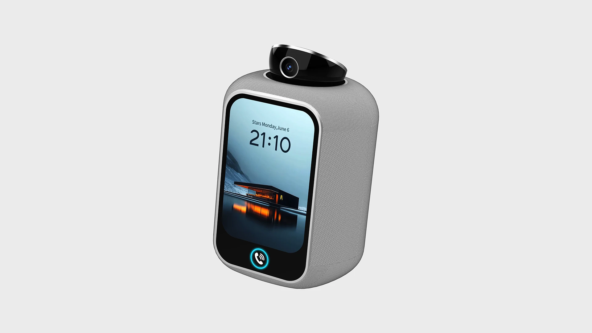 With screen，loudspeaker box，