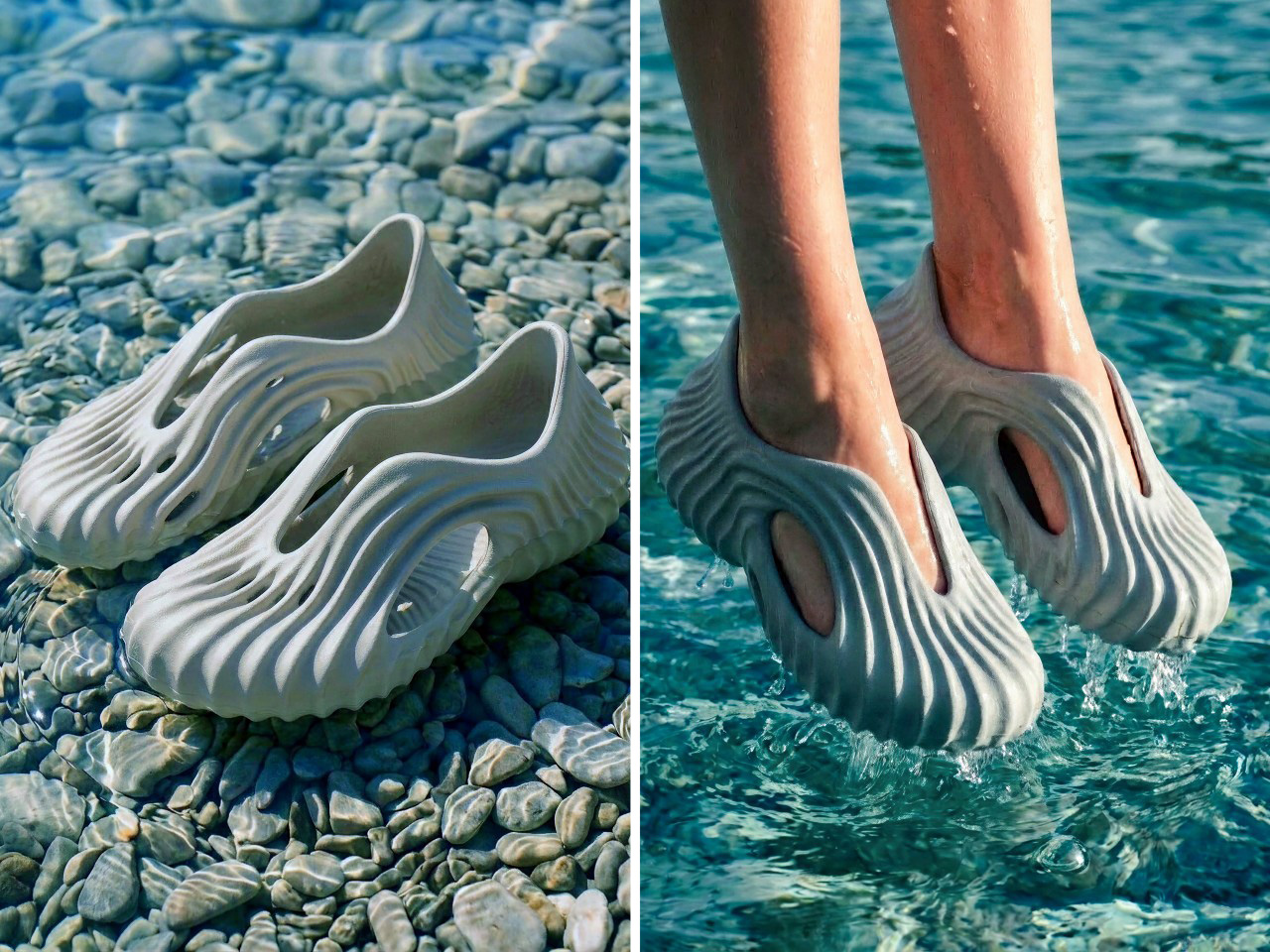 Onda Clog，conceptual design，shoes，Outdoor equipment，