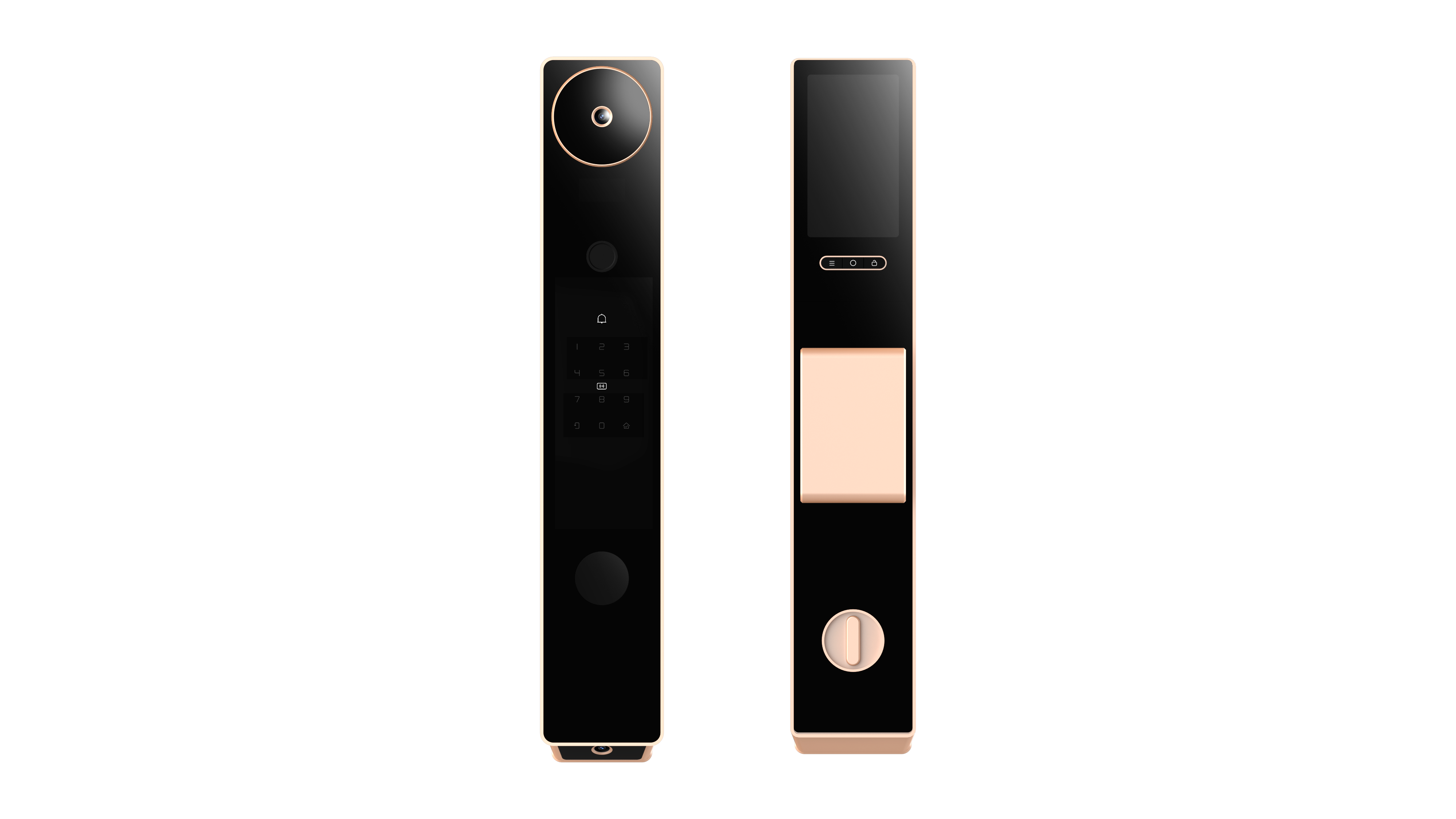 Double camera，Door lock，