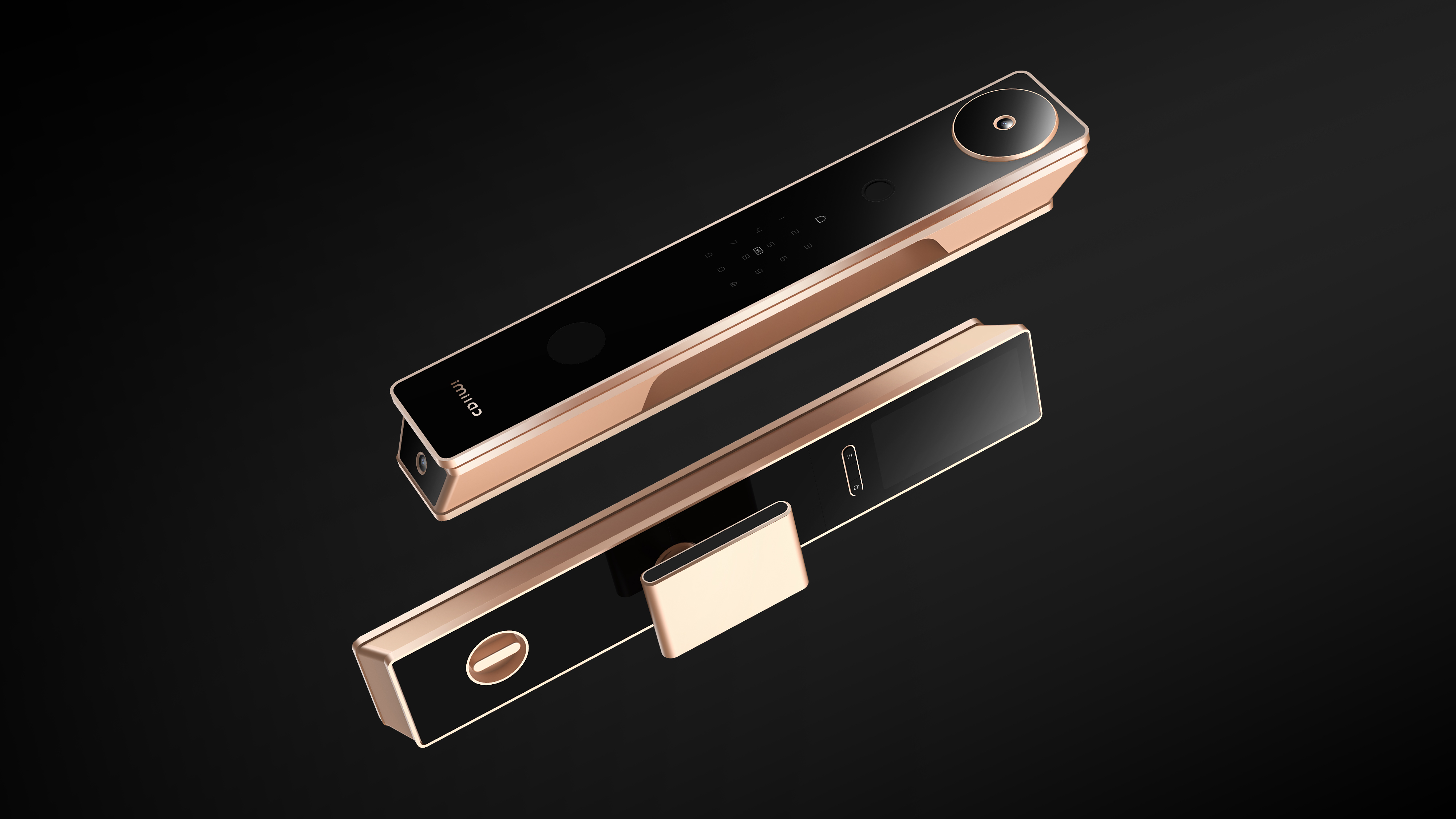 Double camera，Door lock，