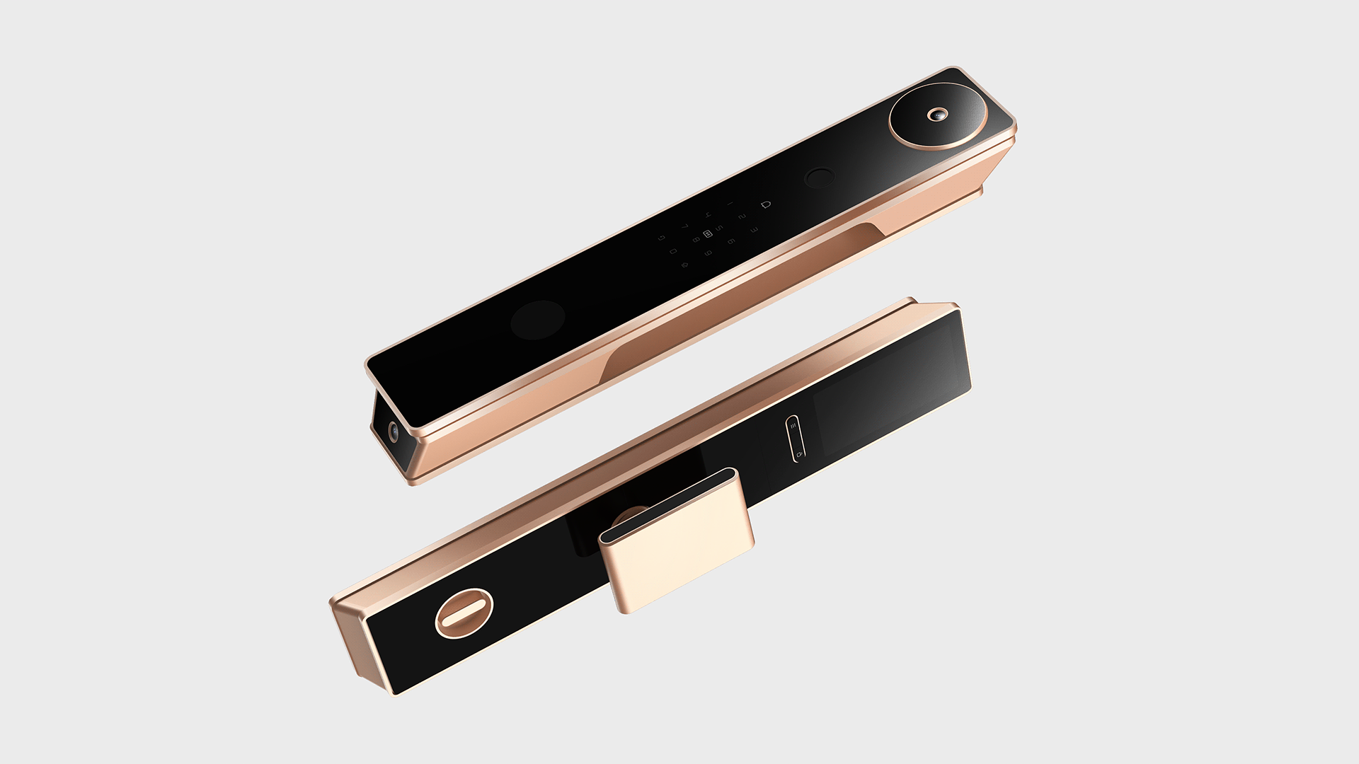 Double camera，Door lock，