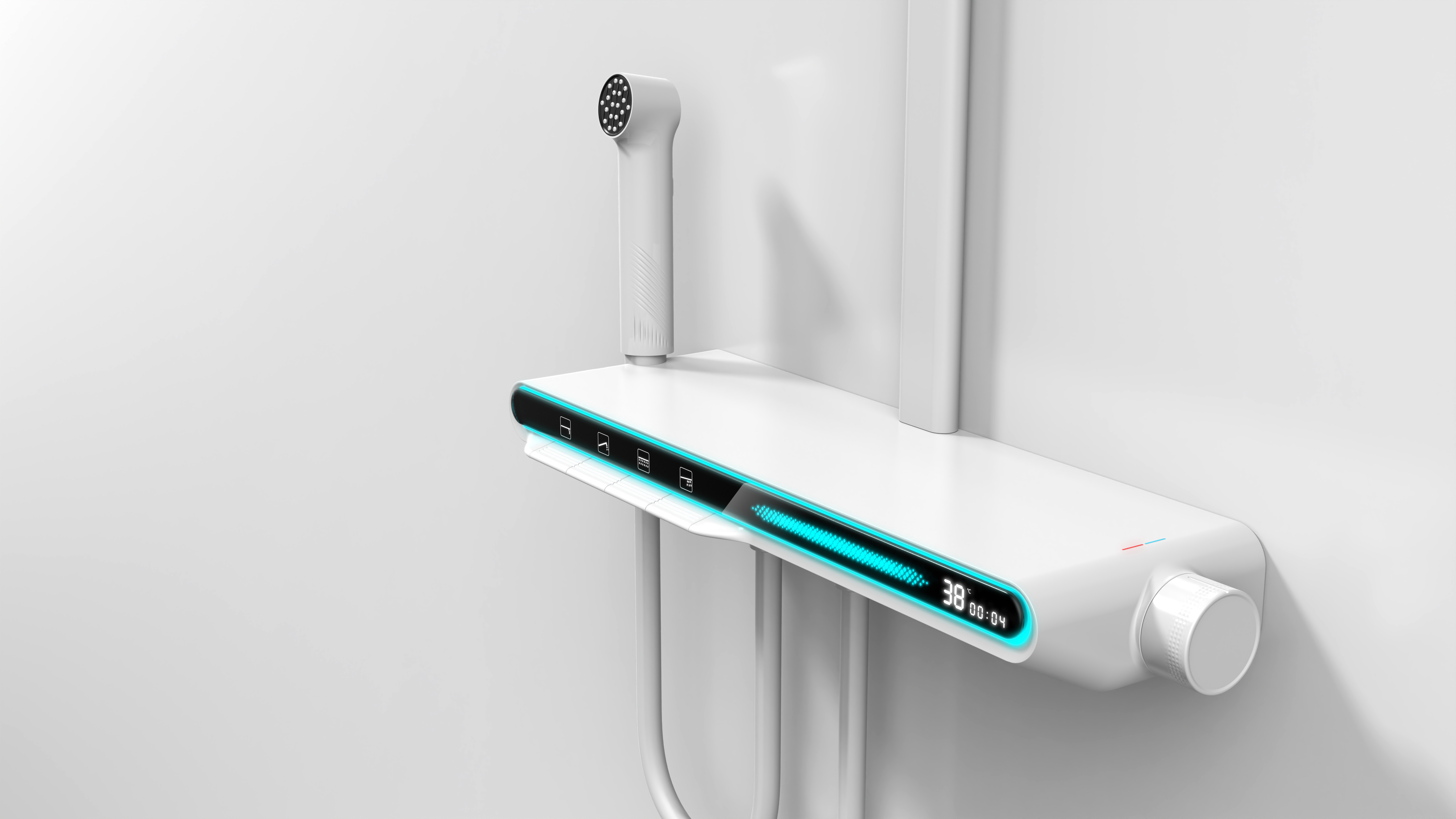Shower，bathroom，product design，Appearance design，