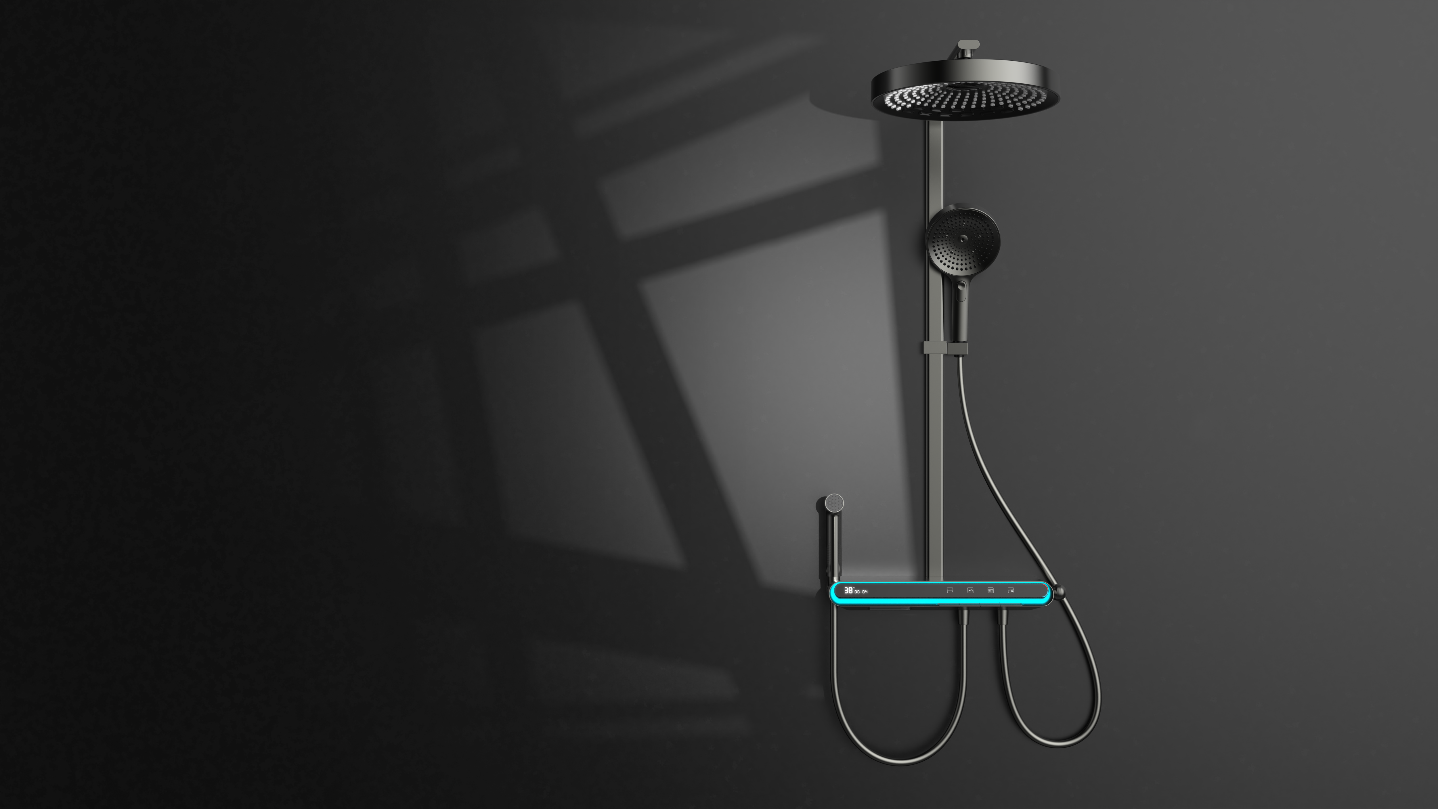 Shower，bathroom，product design，Appearance design，