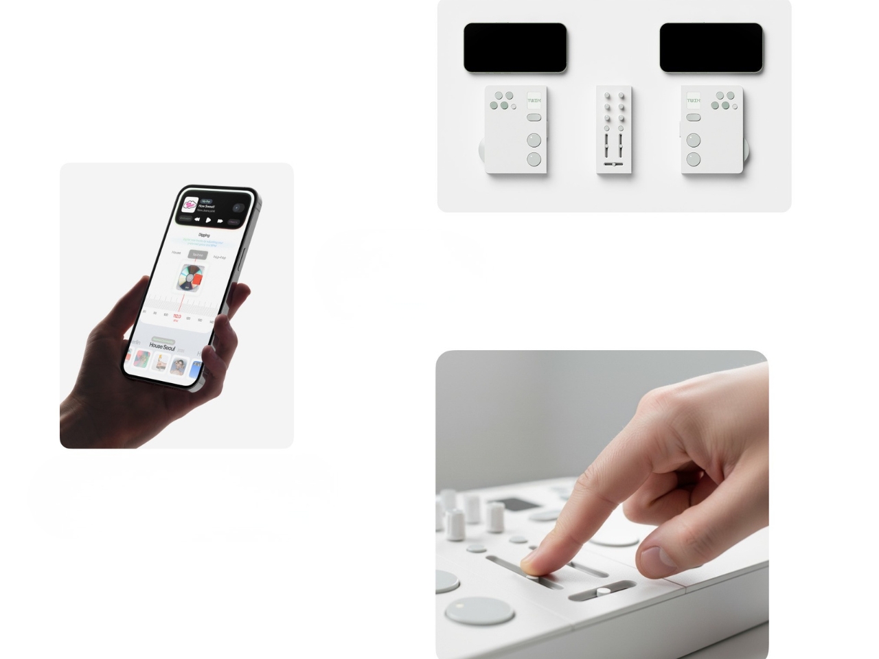 Twin，DJ controller，conceptual design，Electronics，