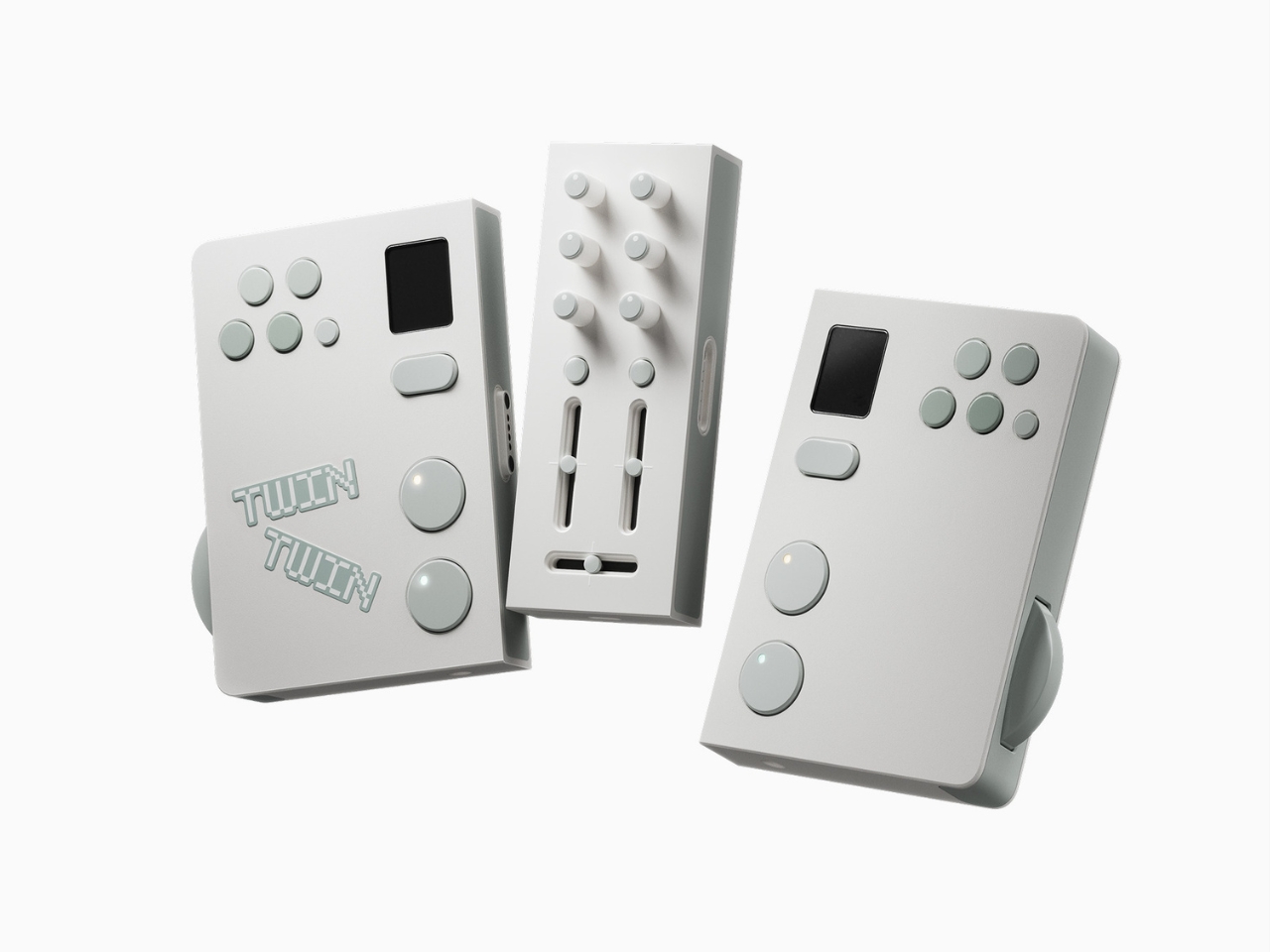 Twin，DJ controller，conceptual design，Electronics，