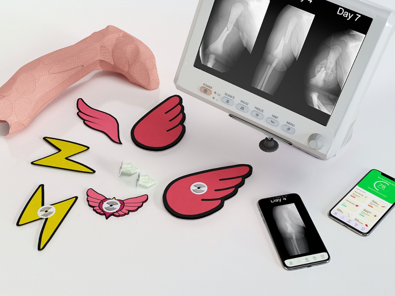 BoneBuddy，Children's Bone Rehabilitation Wear Patch，Medical equipment，originality，