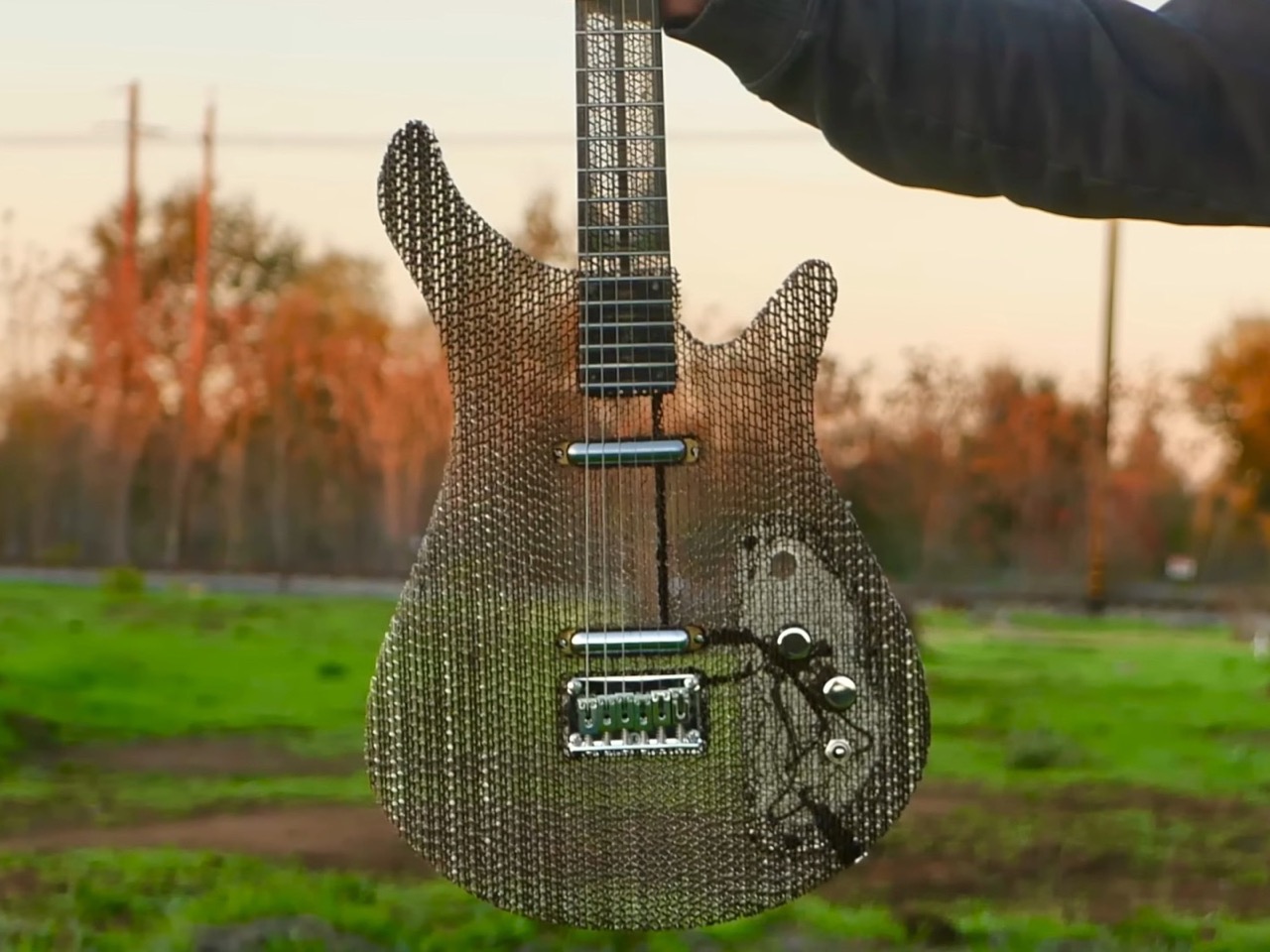 Electric guitar，Corrugated board，originality，Musical Instruments，