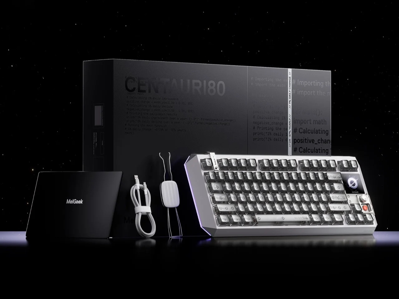 MelGeek Centauri80，Mechanical keyboard，Digital，electronic product，