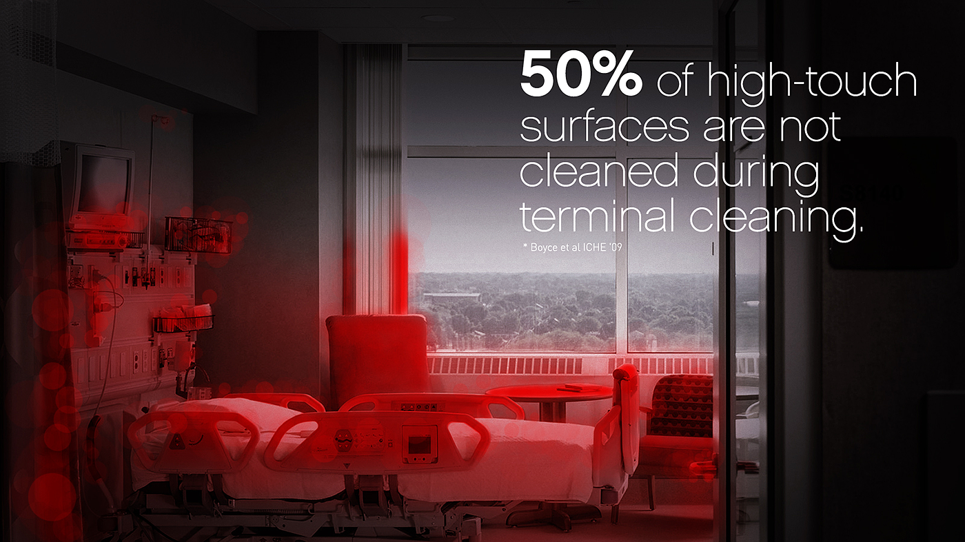 Surfaces，medical care，hospital，Infected，UV-C，