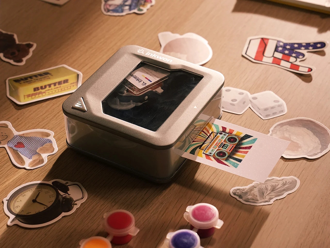 INKWON Tag，color inkjet printer，portable，Digital，