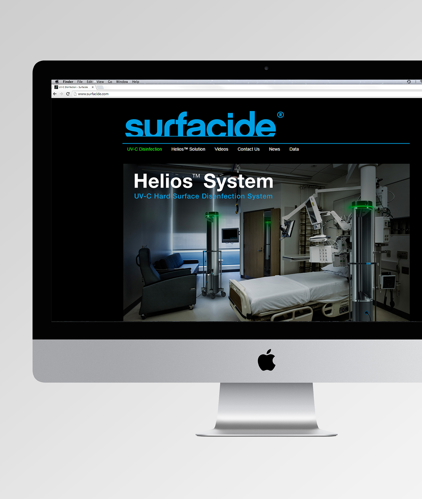 Surfaces，medical care，hospital，Infected，UV-C，