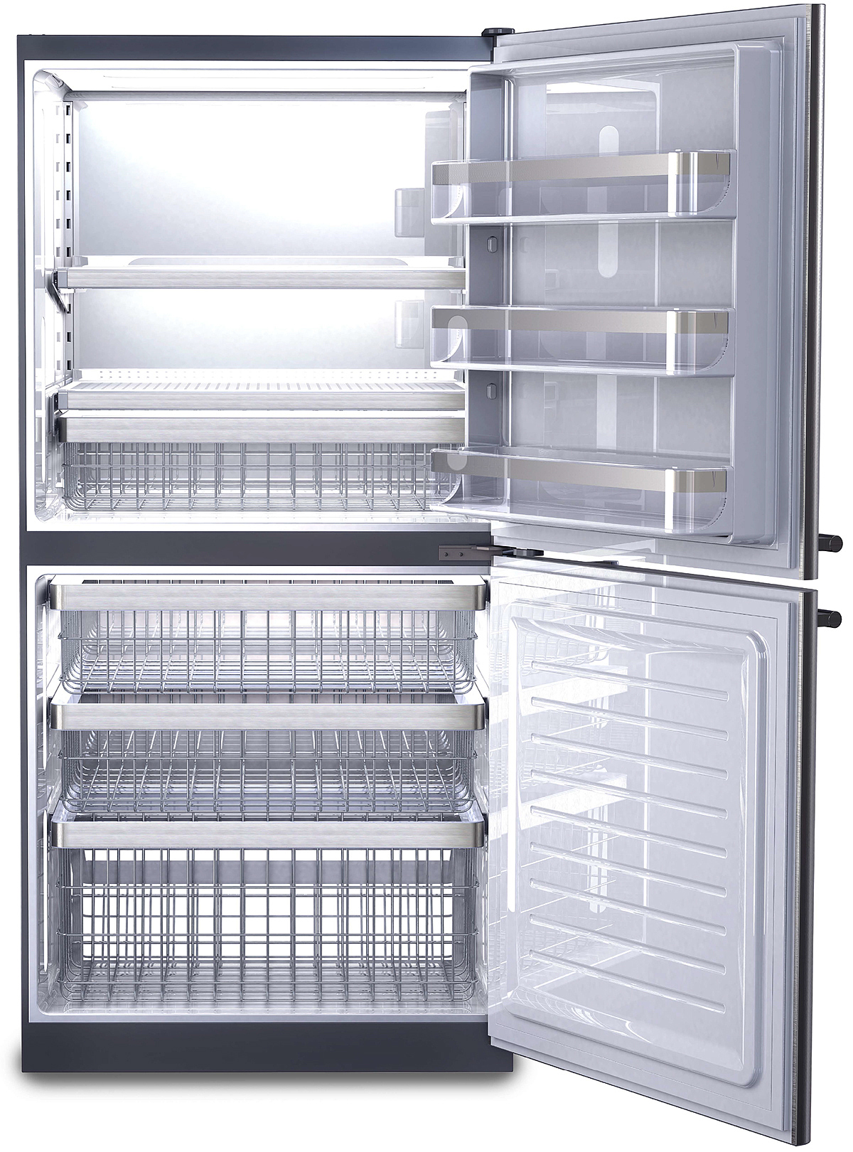 Haier，Refrigerator，silver，haier，domestic，