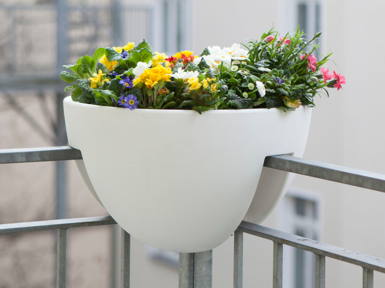 Balcony flowerpot，Corner planting，Eckling，Outdoor Gardening，