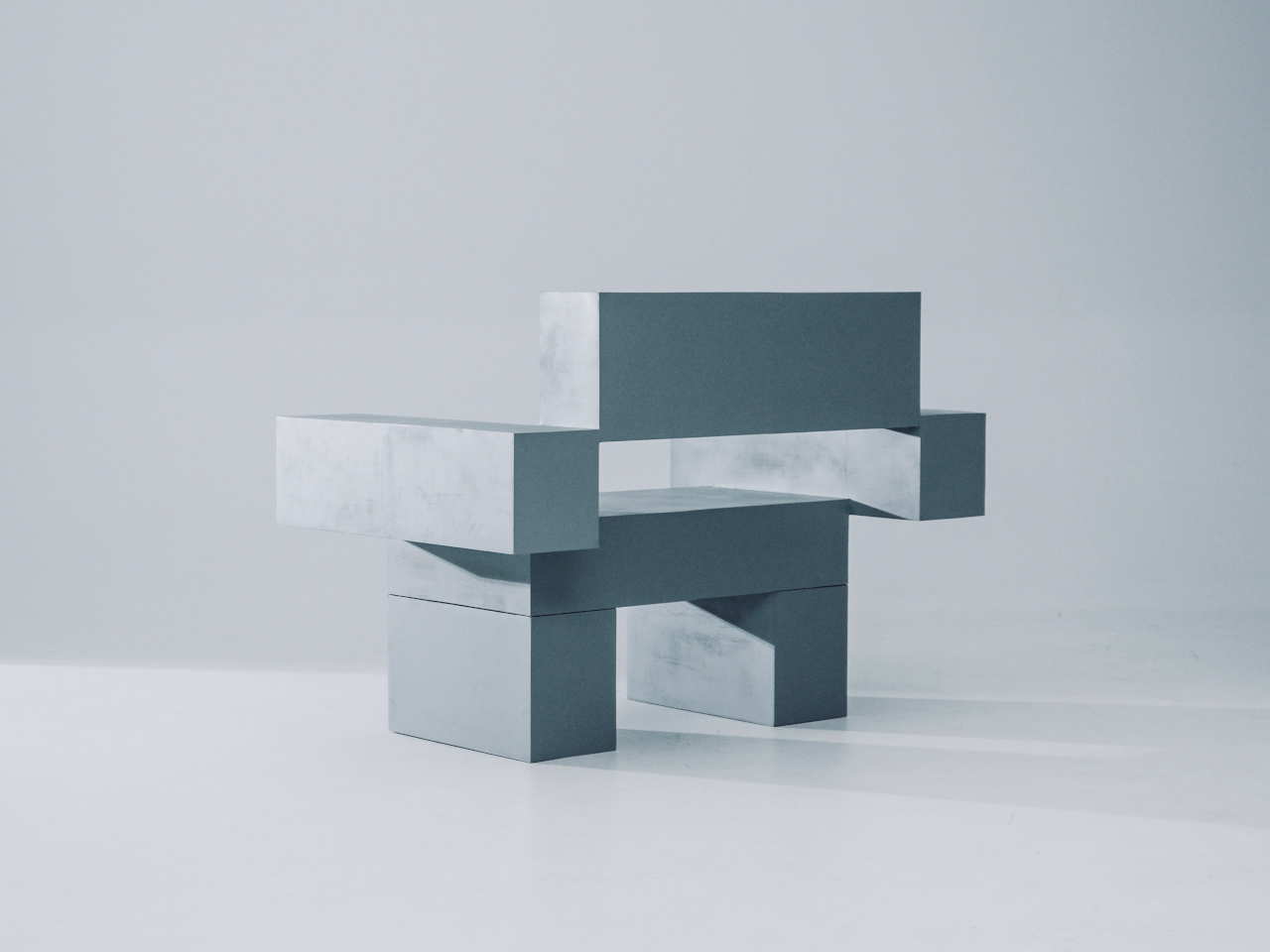 PETG，rudenism，3D printed furniture，Sustainable design，Sculpture Seat，