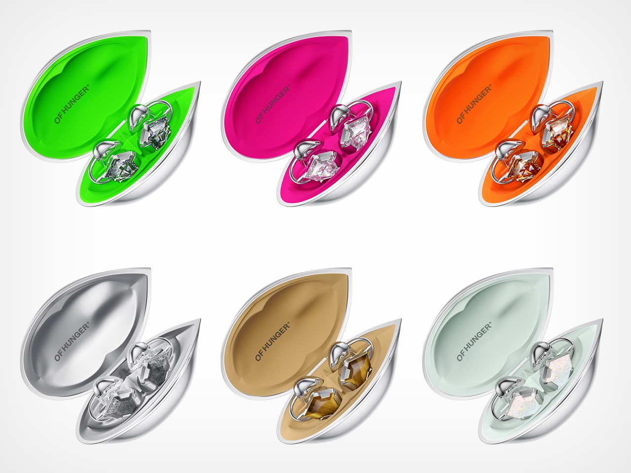 TWS headphones，Gem Headset，Light Luxury Digital，Wearable ，Female products，