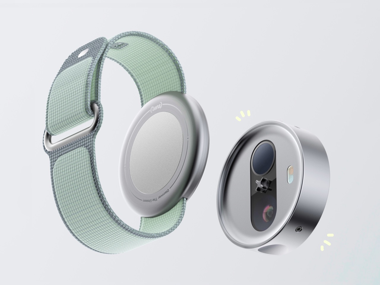 Detect the body，heart rate，AR Smart Watch，Concept Watch，LENS，