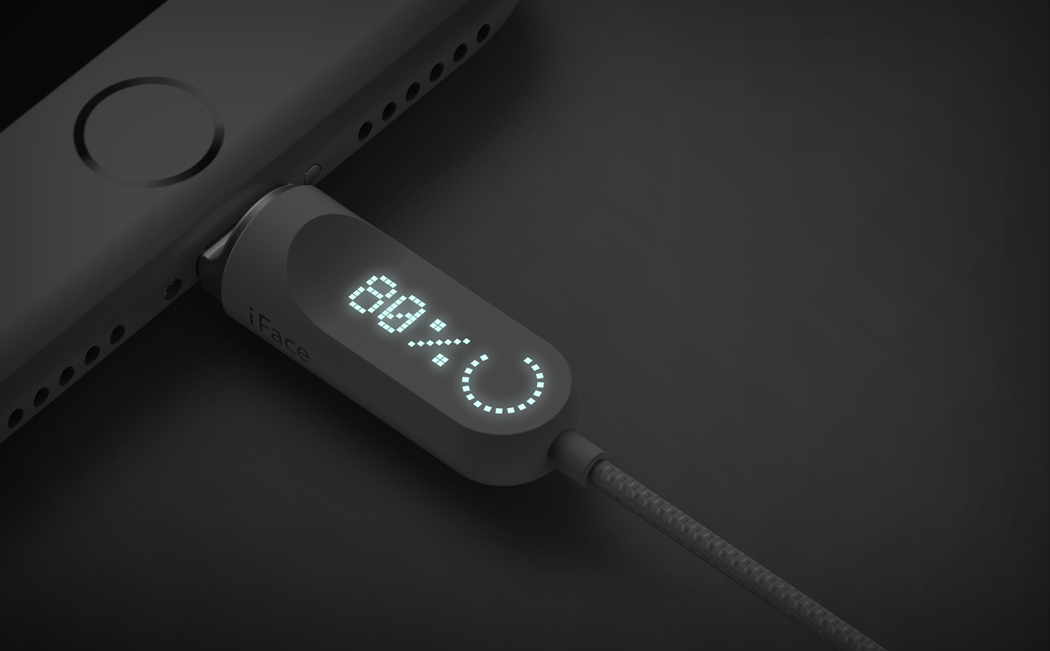 parts，black，white，Charging line，iFace，