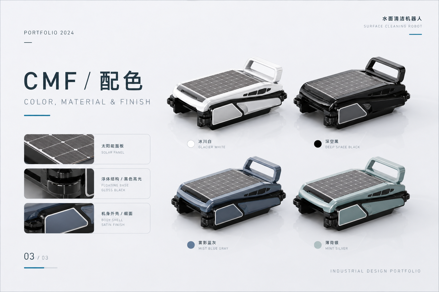Water surface cleaning robot，