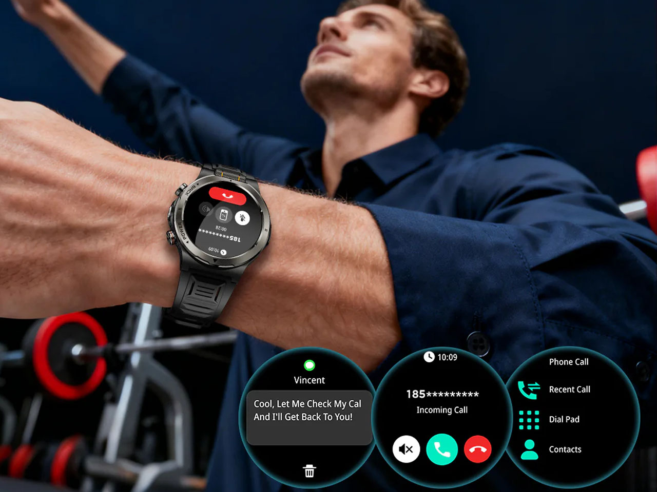 Rogbid SpinX，Intelligent Watch，Digital，Electronic equipment，