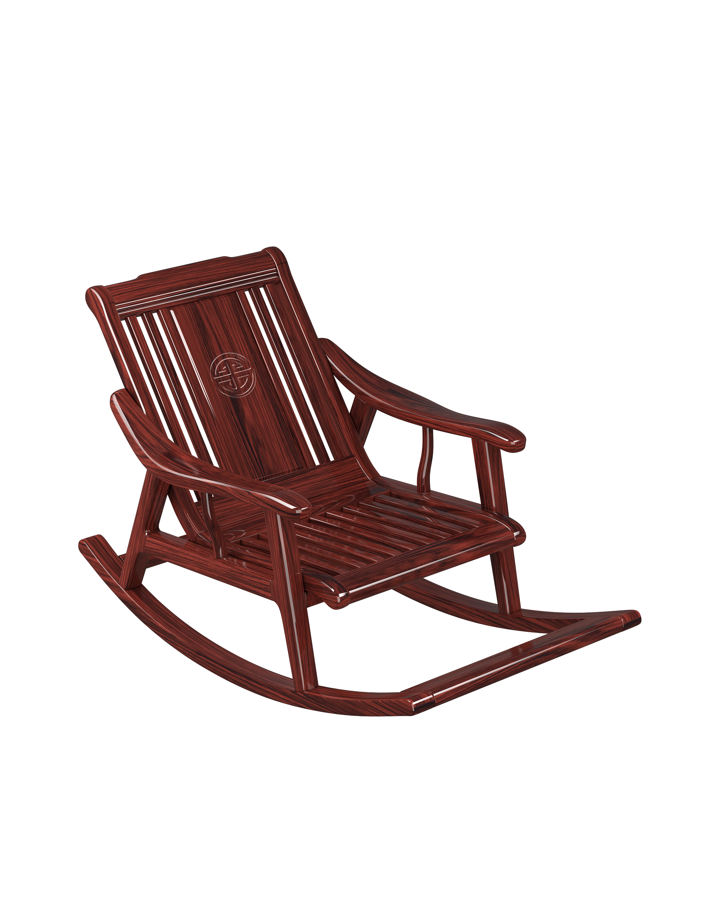 Rocking chair，Small piece，chinese aesthetics，