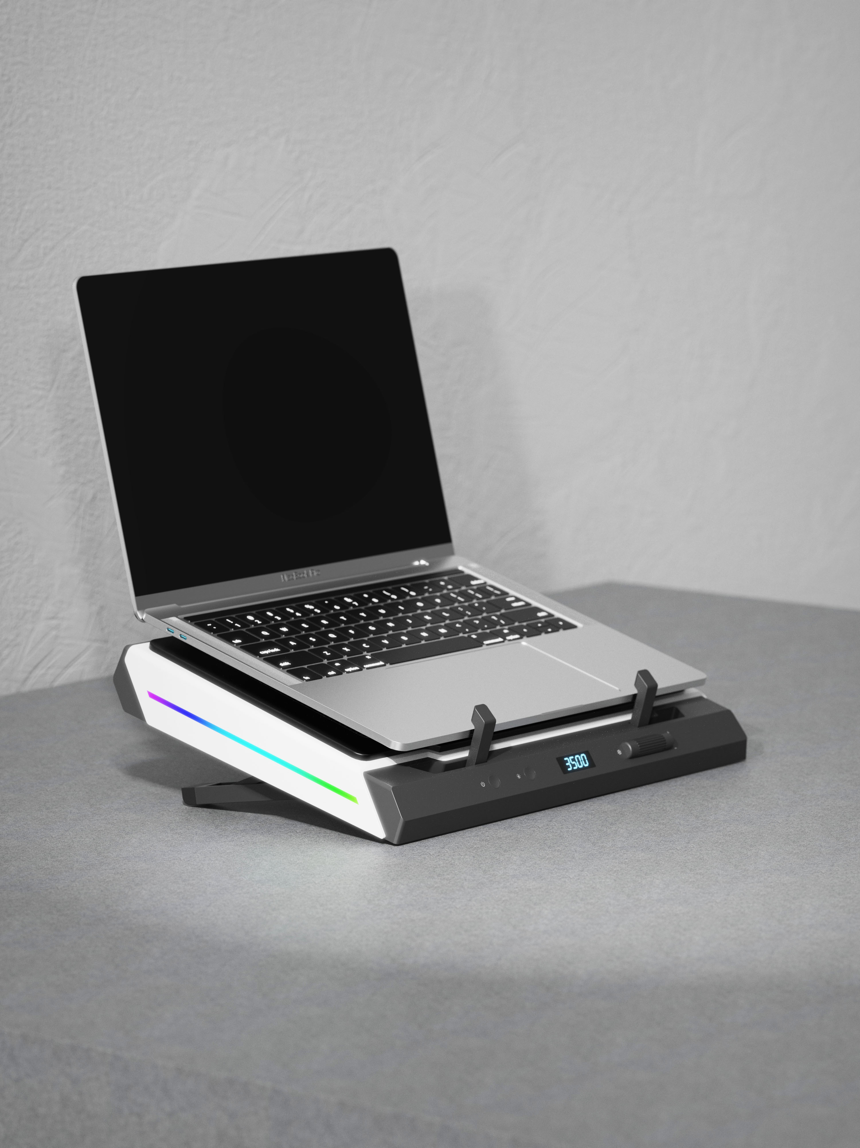 Laptop cooler，wind pressure radiator，Computer cooling，Notebook bracket，