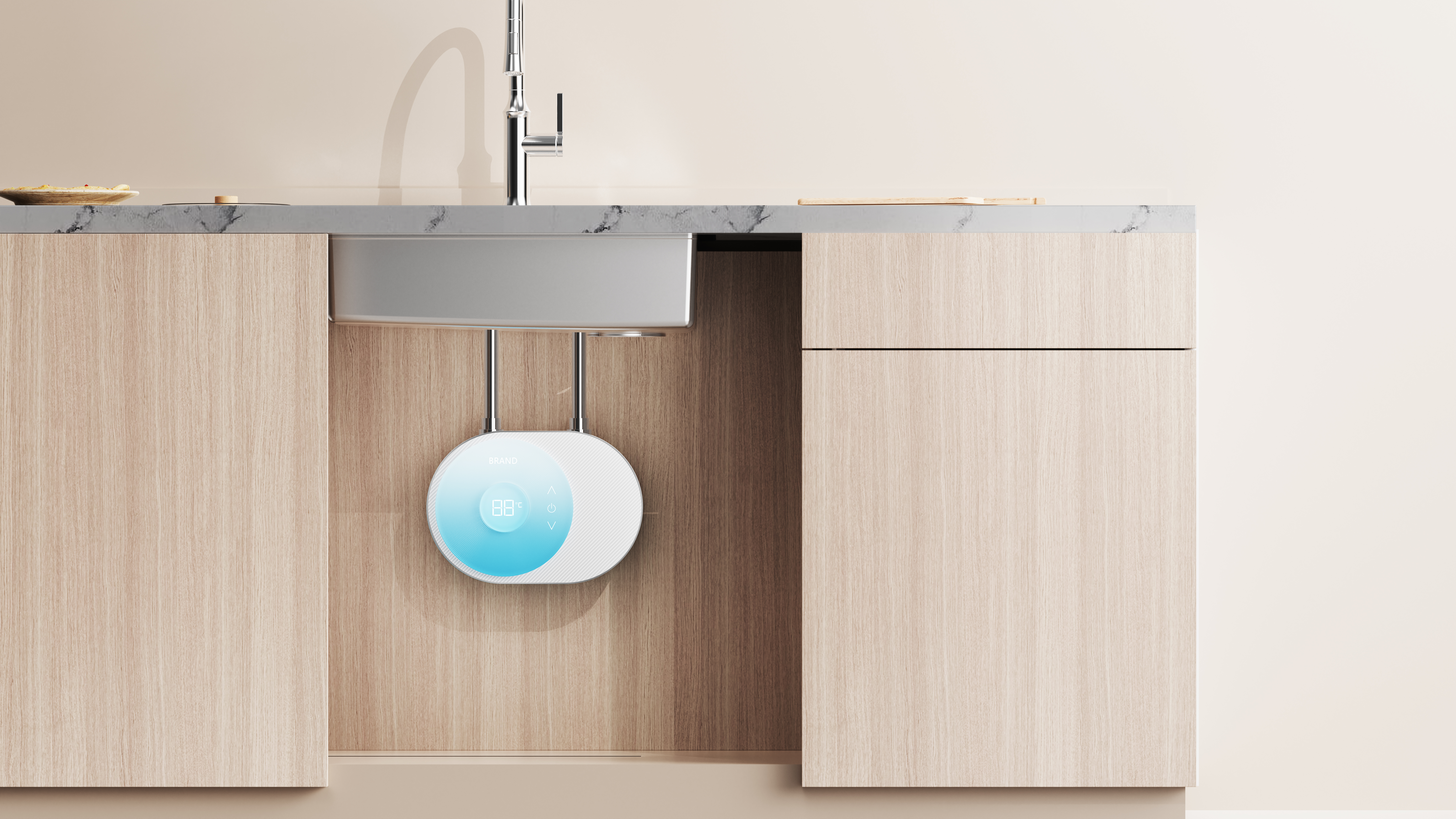 small home appliances，Small instant hot water heater，Modern home，Small kitchen treasure，