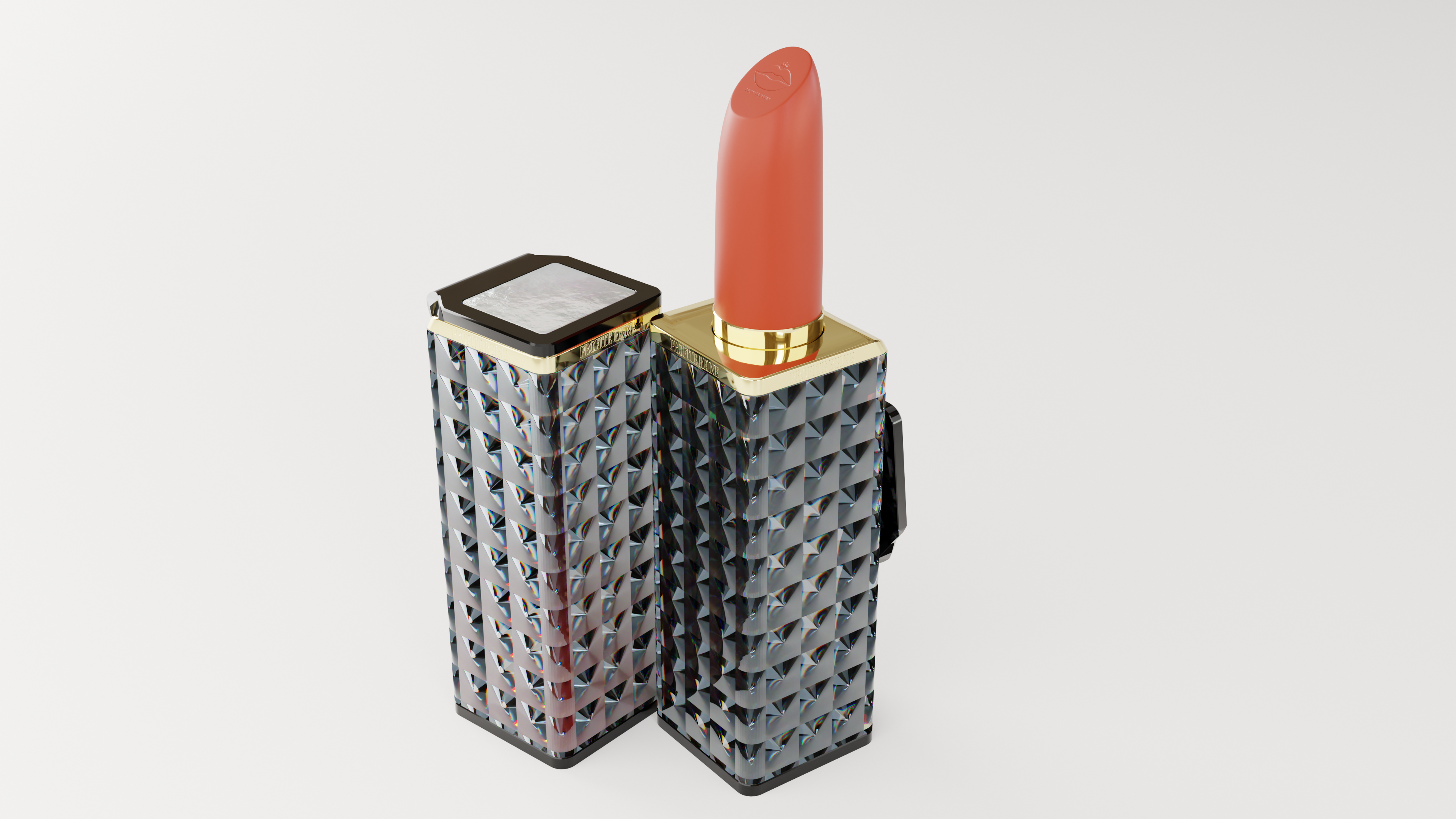 Lipstick，product design，industrial design，Beauty makeup，AI Empowerment，
