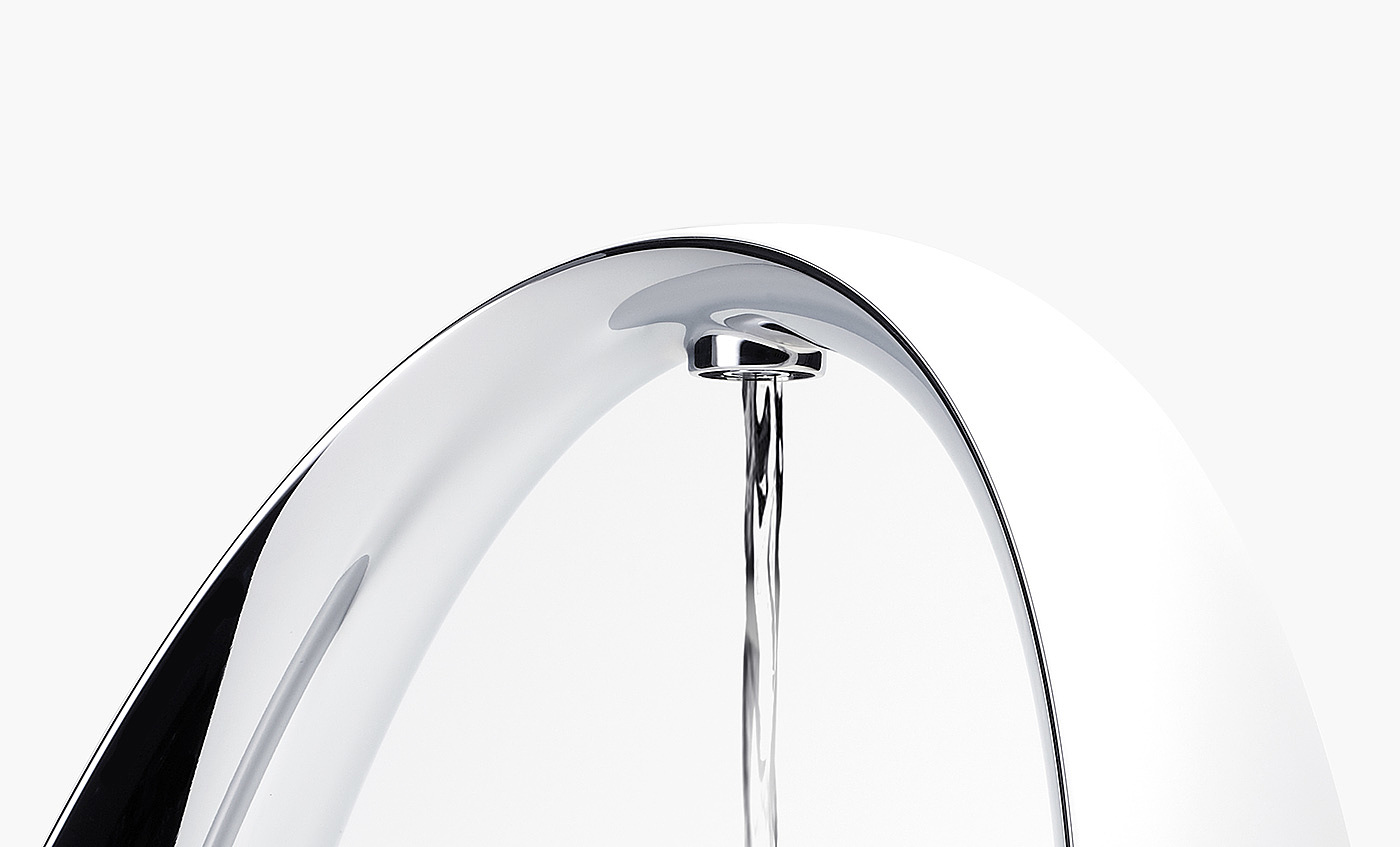 arc，silver，black，drinking water，streamline，water tap，