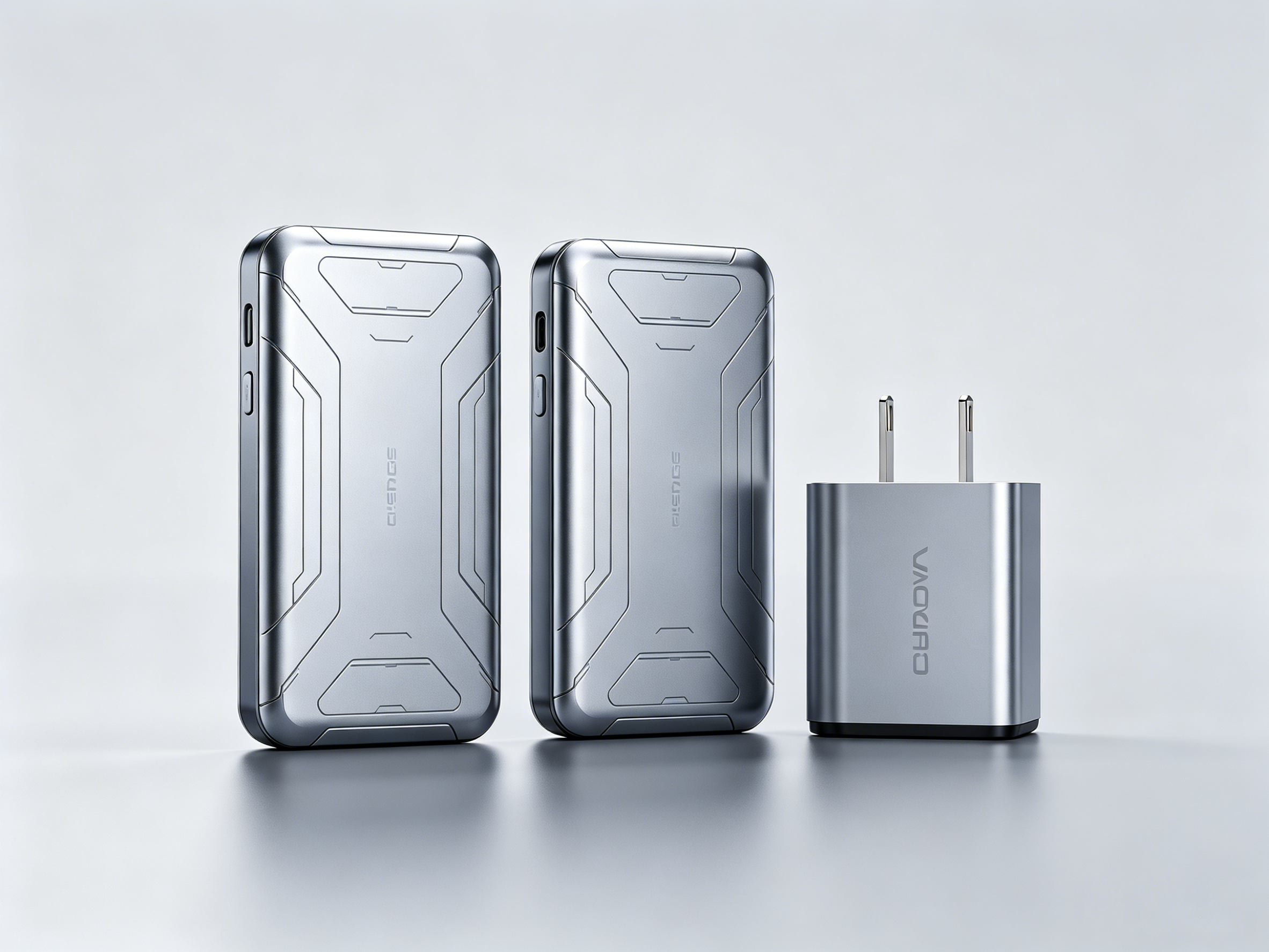 High-end portable power bank, smart charging pack, charger，