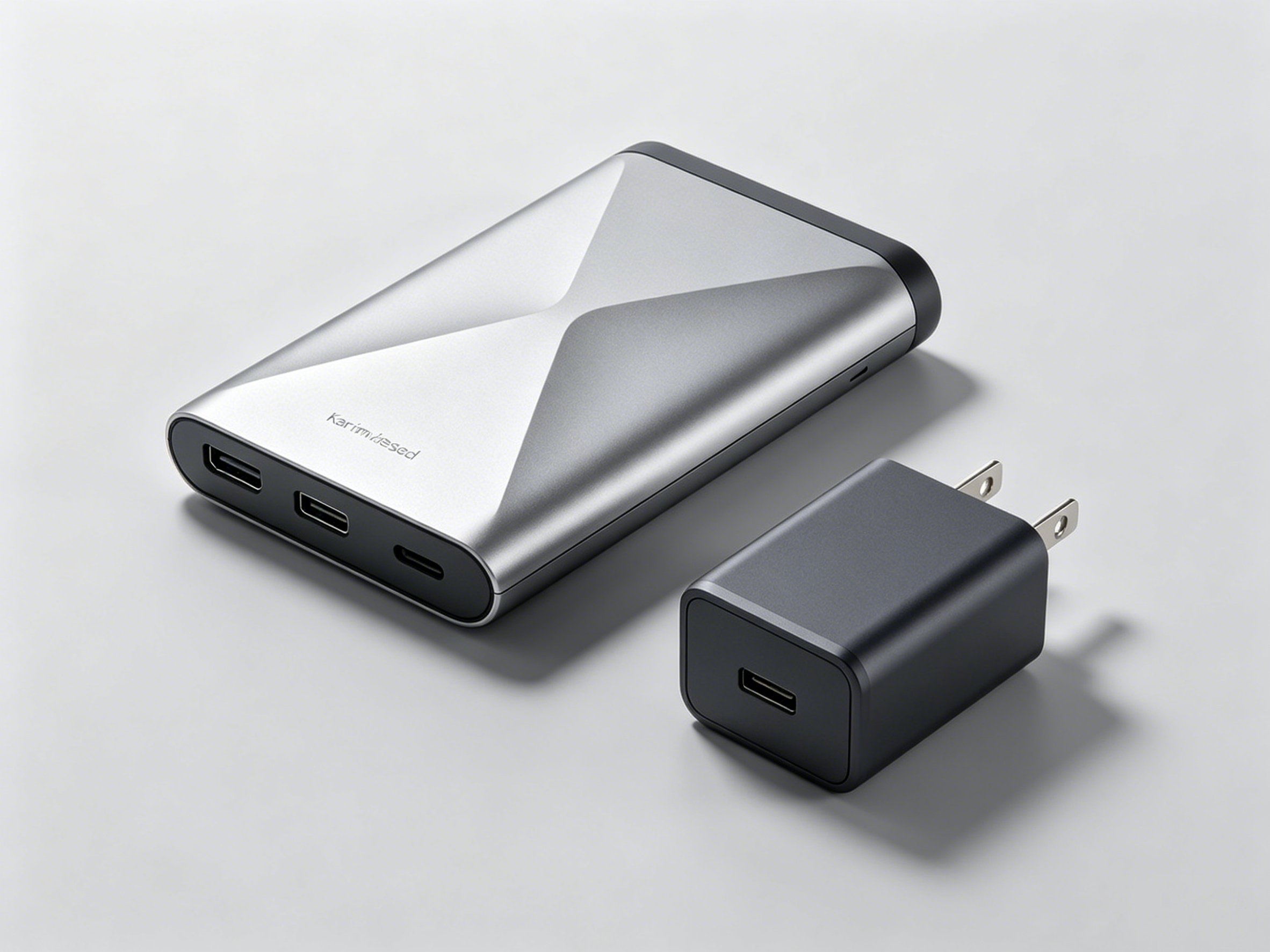 High-end portable power bank, smart charging pack, charger，
