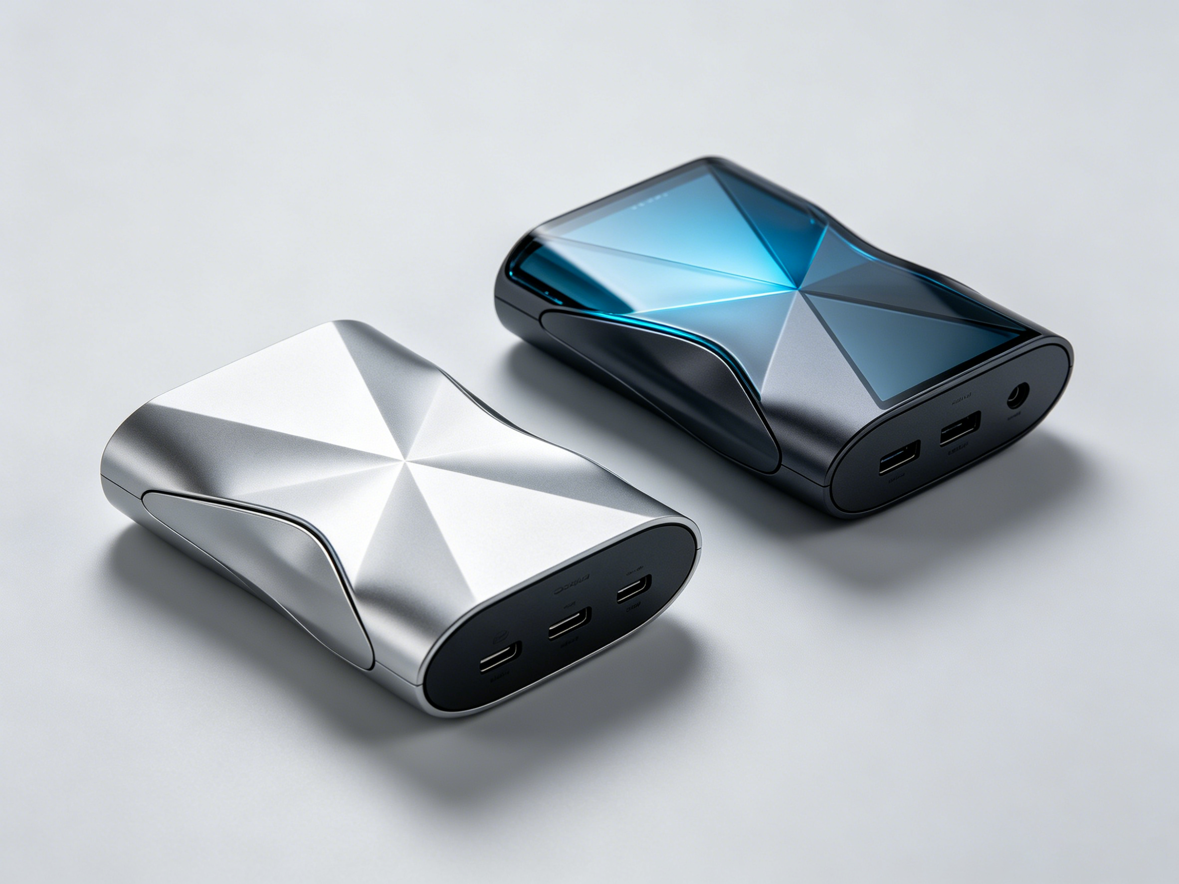 High-end portable power bank, smart charging pack, charger，