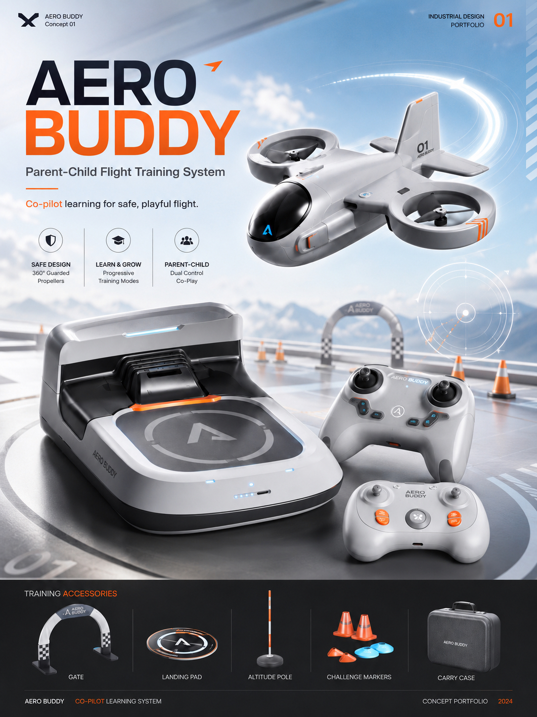 Industrial design portfolio Toy design Parent-child interaction，