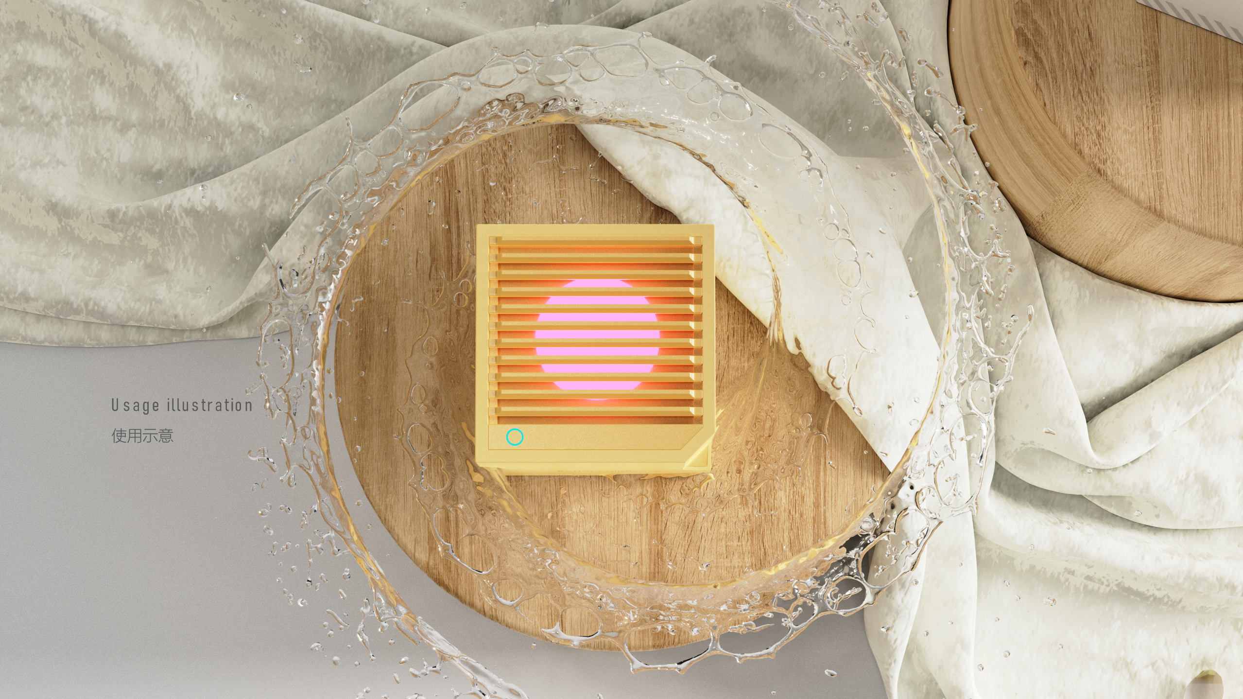 Fruit and vegetable cleaning machine，ultrasonic cleaning，kitchen，Kill，