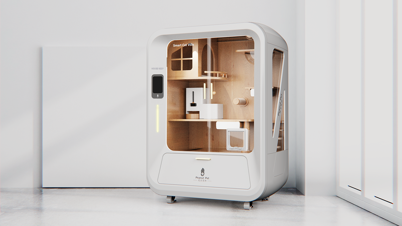 Intelligent products，Pet Supplies & Pet，Cat Room，Interaction design，