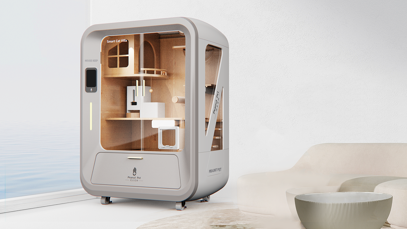 Intelligent products，Pet Supplies & Pet，Cat Room，Interaction design，