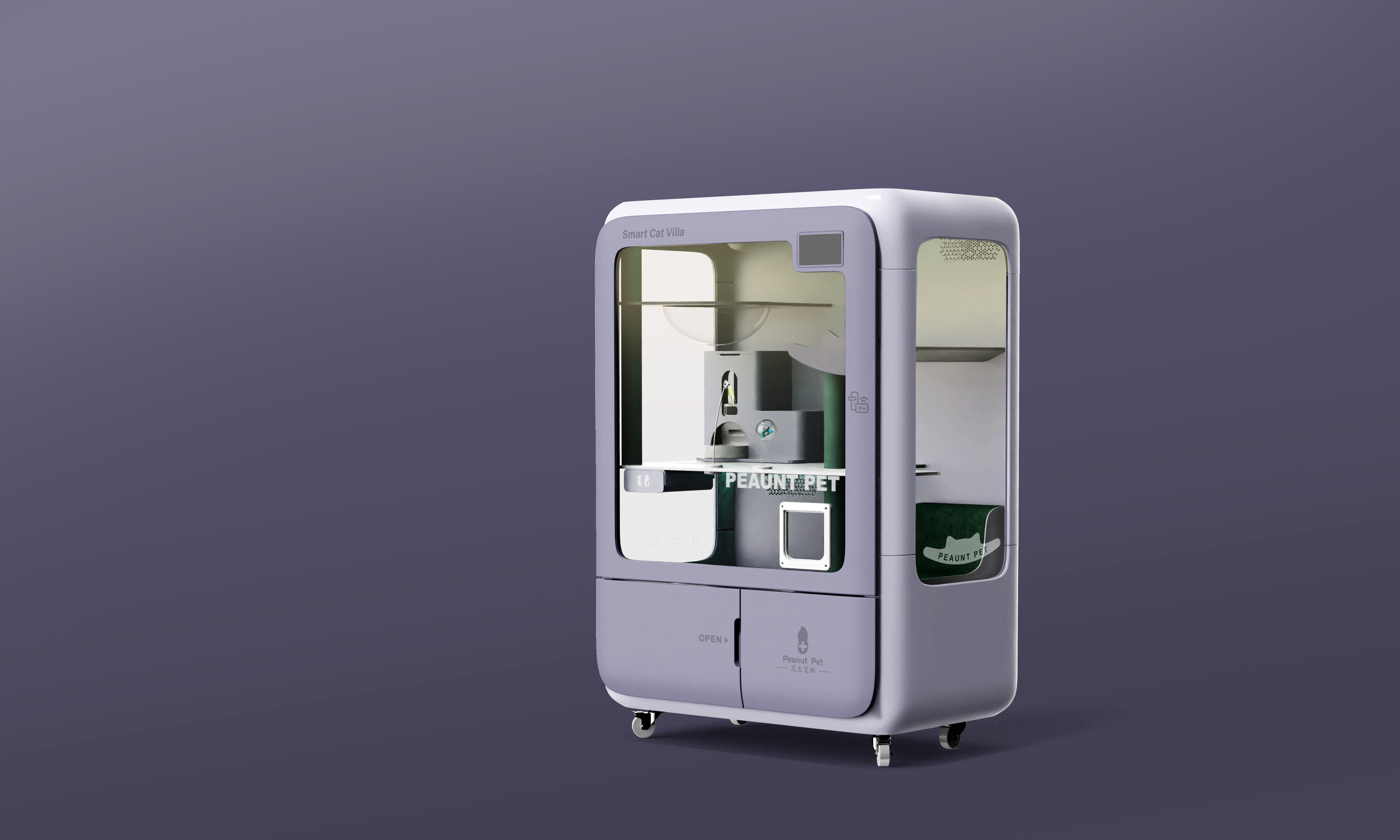 Intelligent products，Pet Supplies & Pet，Cat Room，Interaction design，