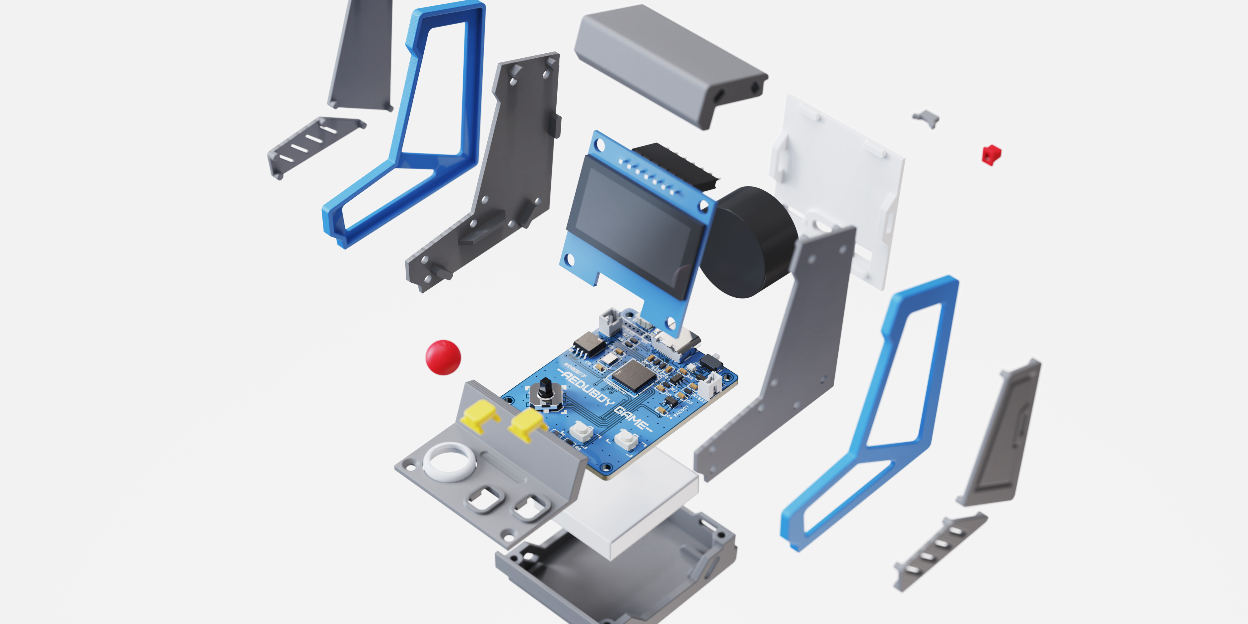 3D printing，interest，Arduboy，Mini，Arcade，Retro，diy，3D printing，interest，