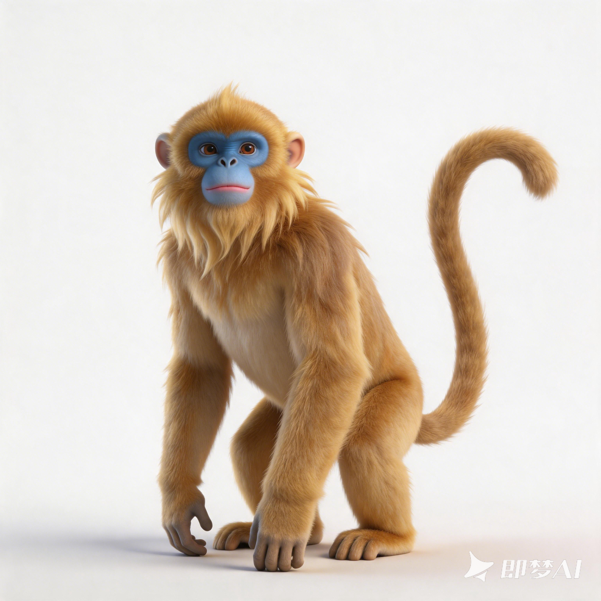 Golden snub-nosed monkey，