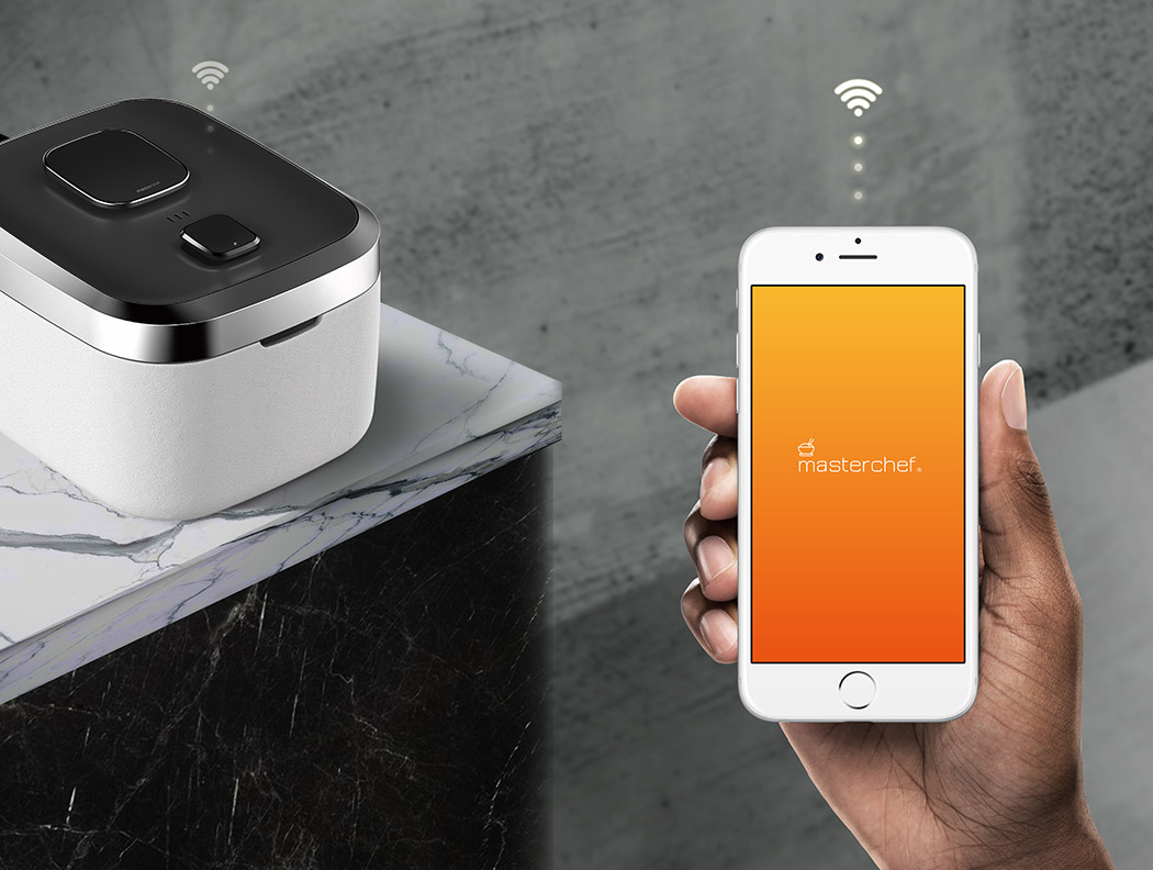 rice cooker，white，app，rice cooker，Chef，