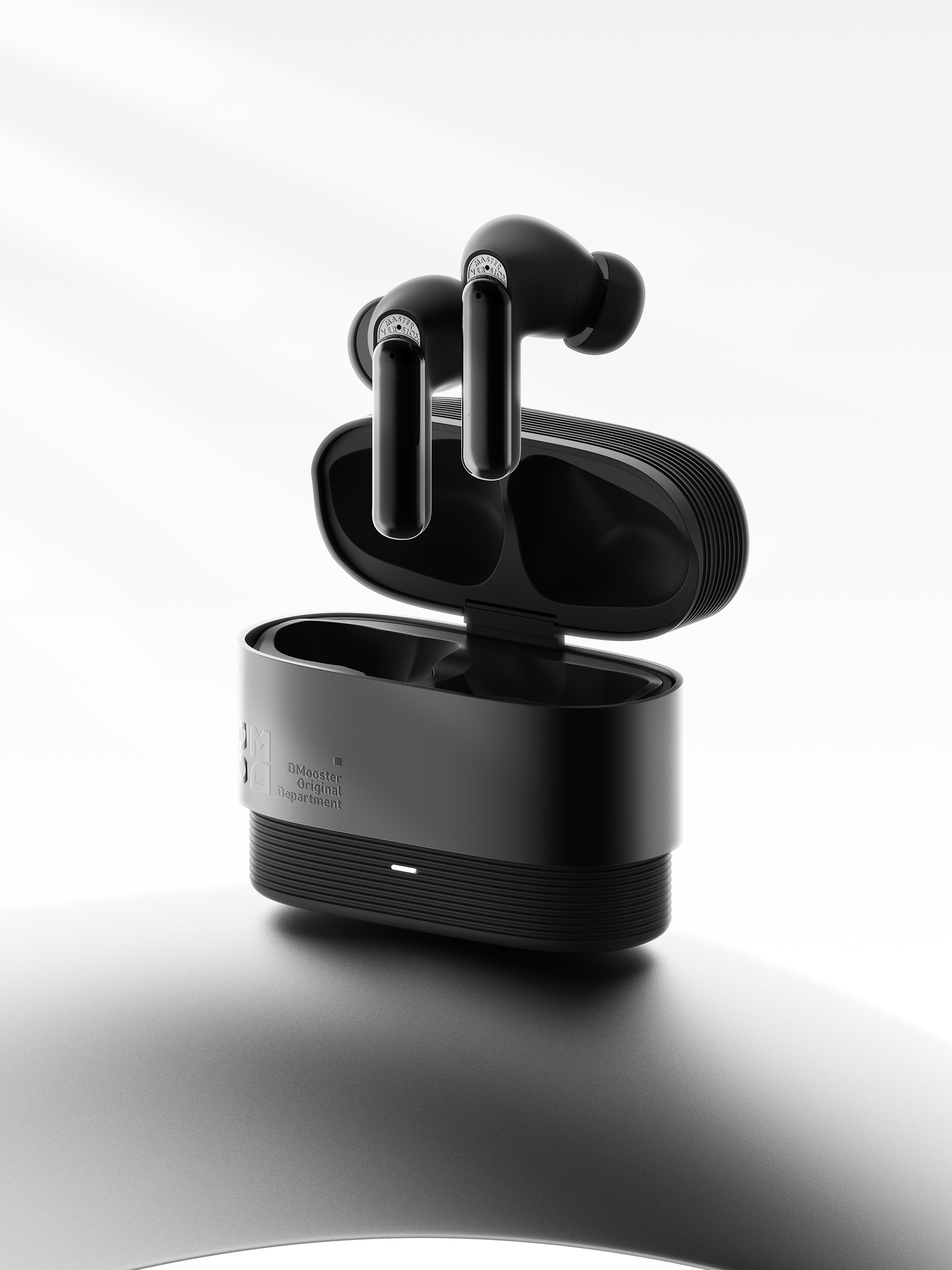 dmooster，Big Monster，Bluetooth headset，industrial design，Render，Chaopin，headset，tws，