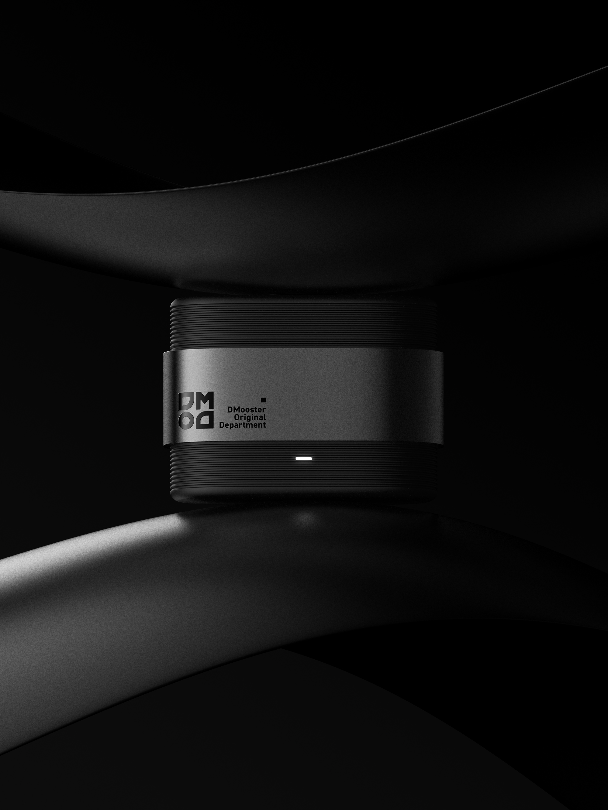 dmooster，Big Monster，Bluetooth headset，industrial design，Render，Chaopin，headset，tws，