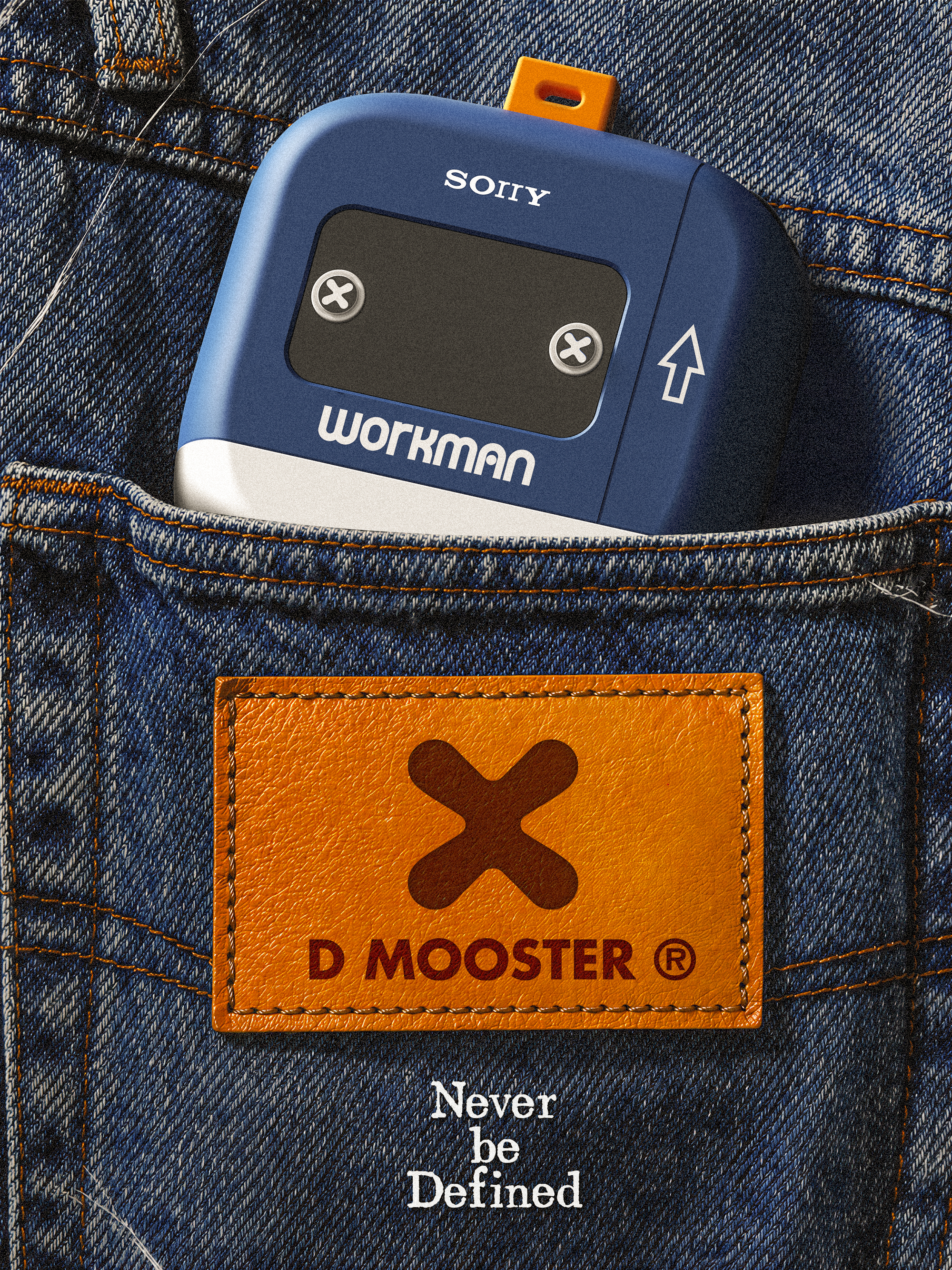 dmooster，Big Monster，Bluetooth headset，tws，industrial design，Render，Chaopin，Earphone design，