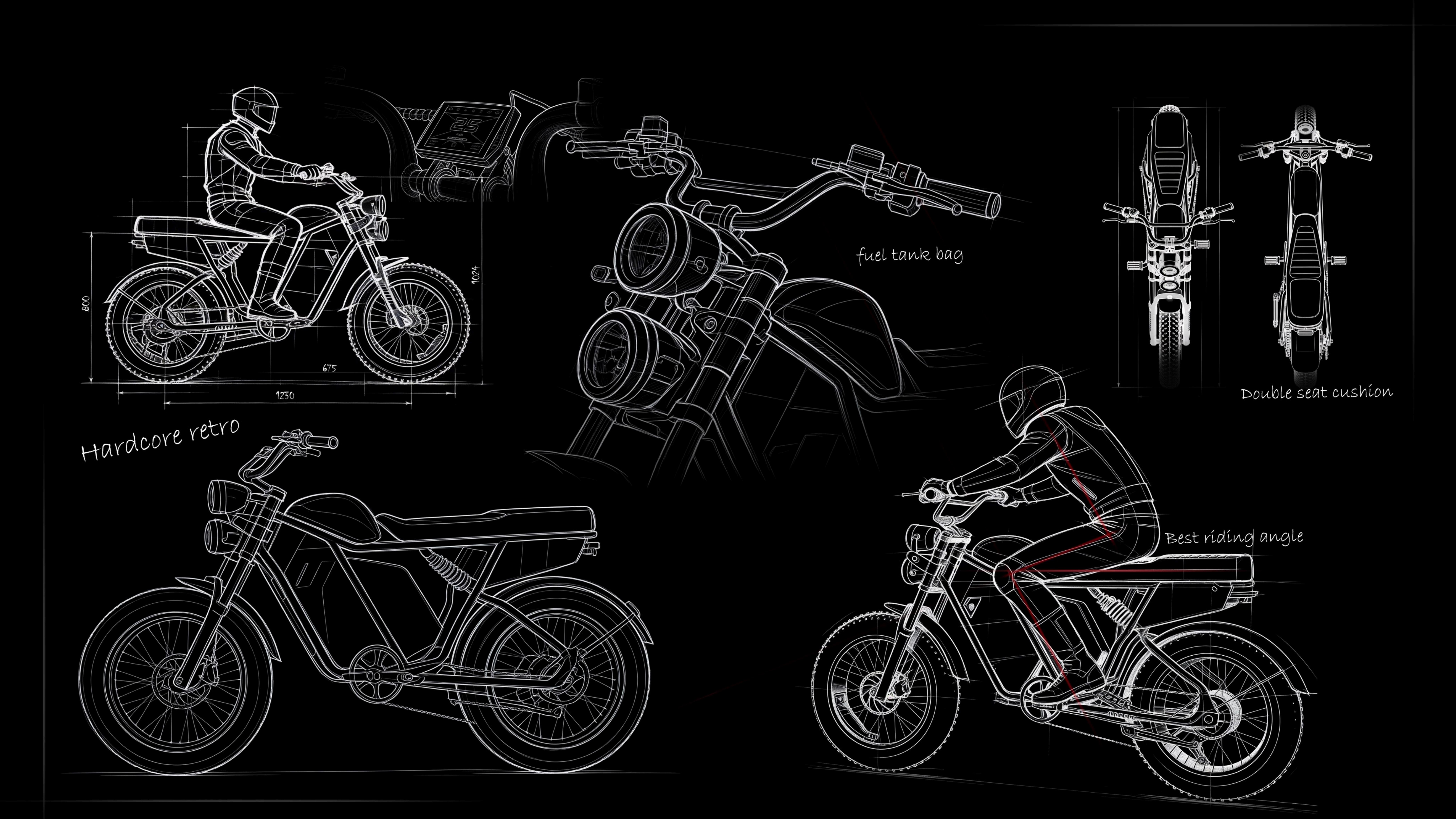 Product Design, EBIKE, Vehicles, Outdoor Fun，