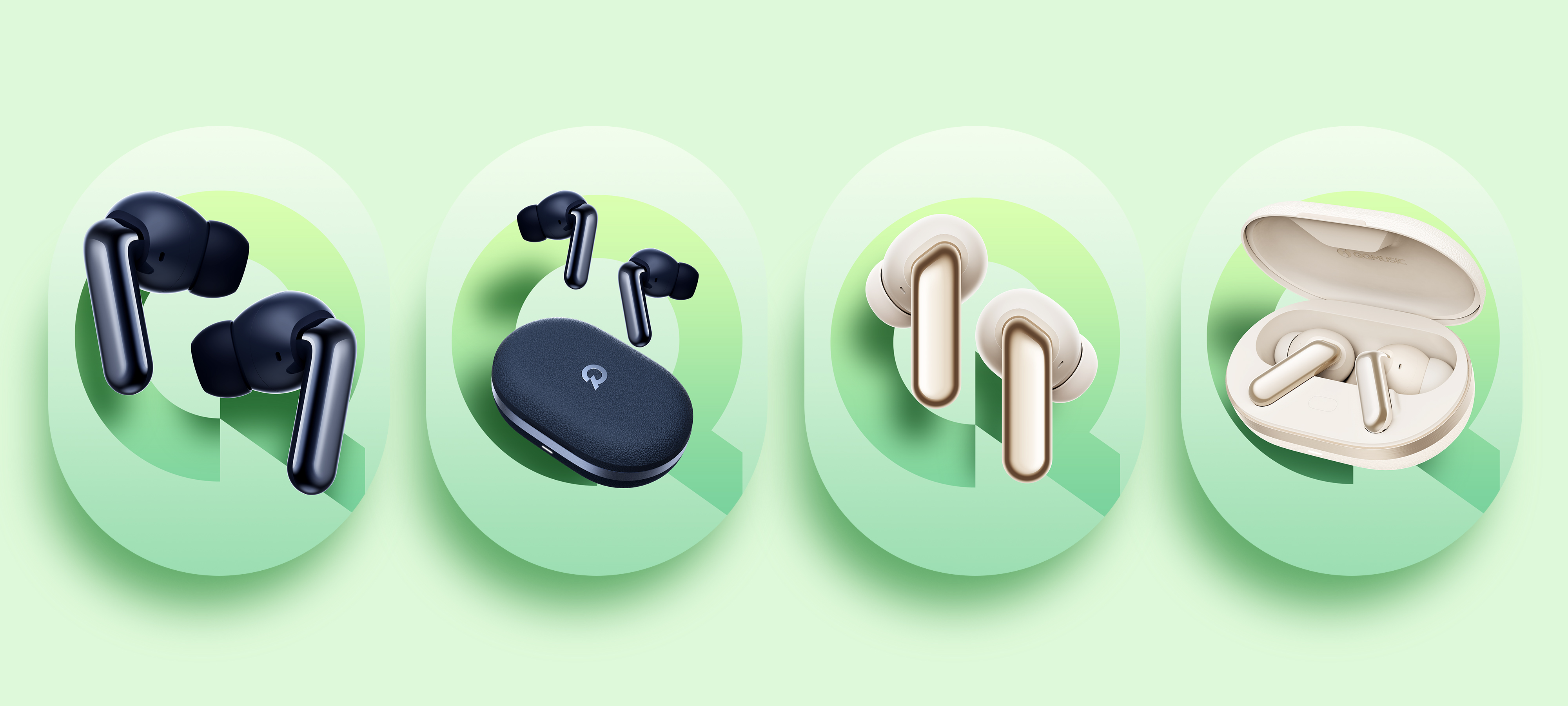 headset，TWS headset，Bluetooth headset，QQ Music，QQ music headphones，Wireless headset，