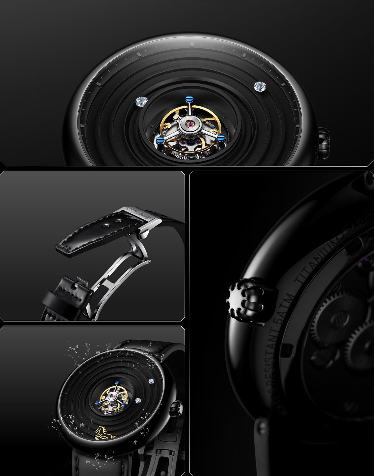 Lens Concept Watch，removable，A 'Design Award，Outdoor exploration，equipment，