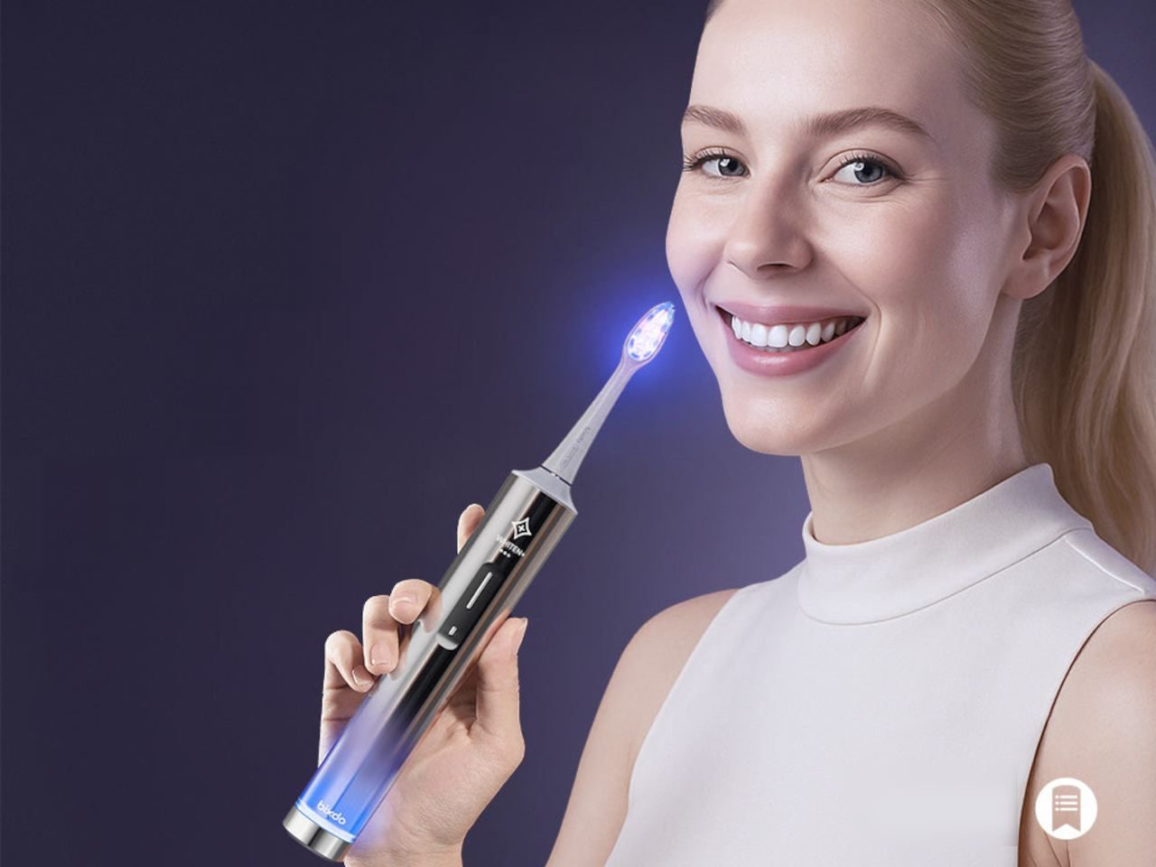Bixdo W60，Blue-light teeth-whitening toothbrush，Sonic electric toothbrush，Oral care，