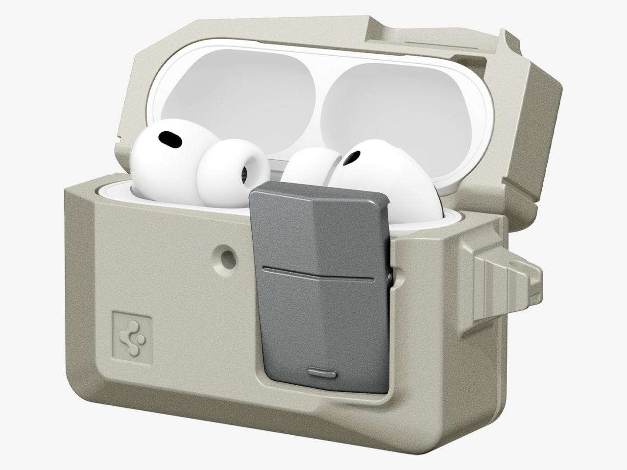 AirPodsPro3，Protective shell，Vintage Macintosh，Nostalgic design，Loss prevention，