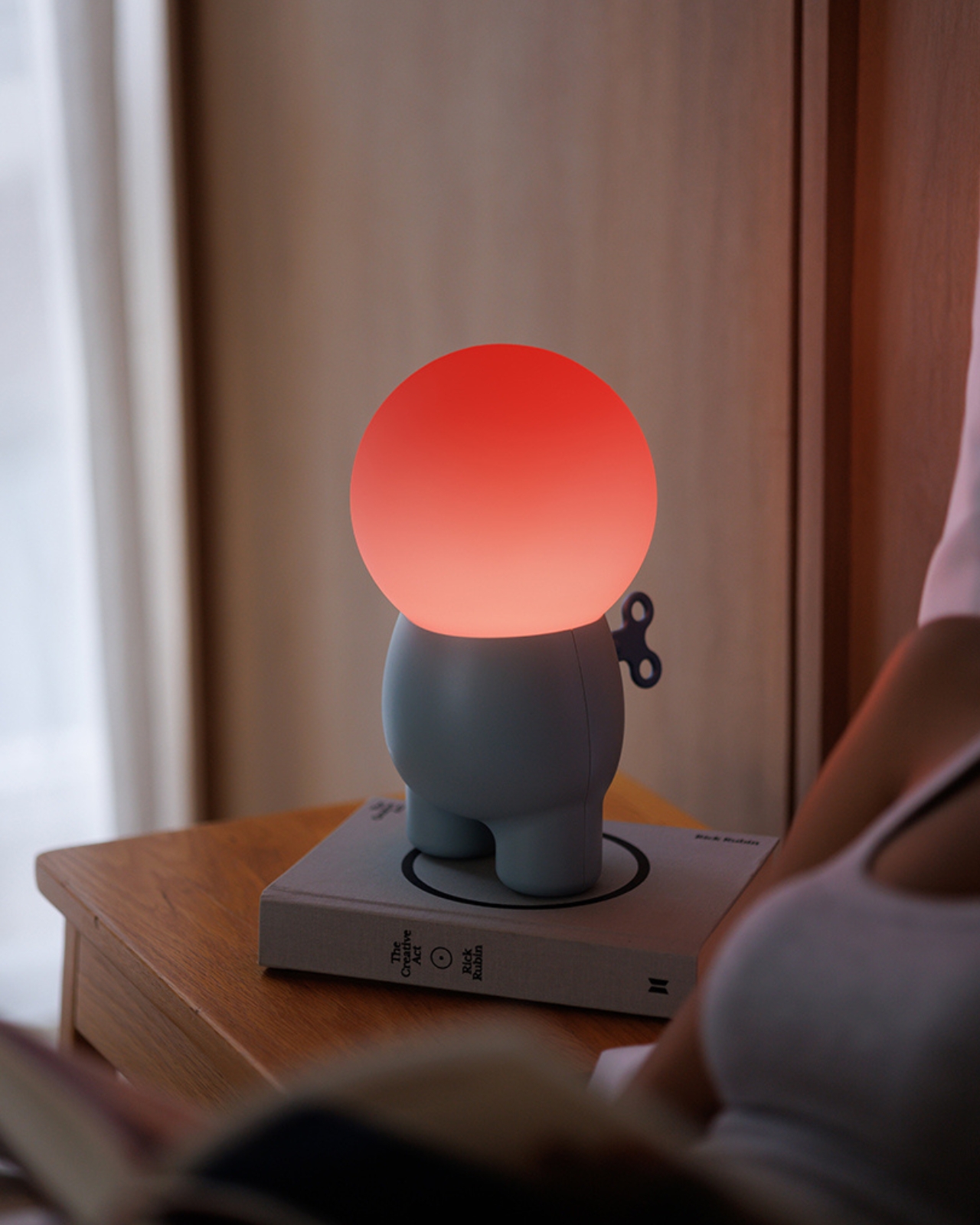 Atmosphere lamp，2026 iF Design Award，Coil Interactive Light，Retro，