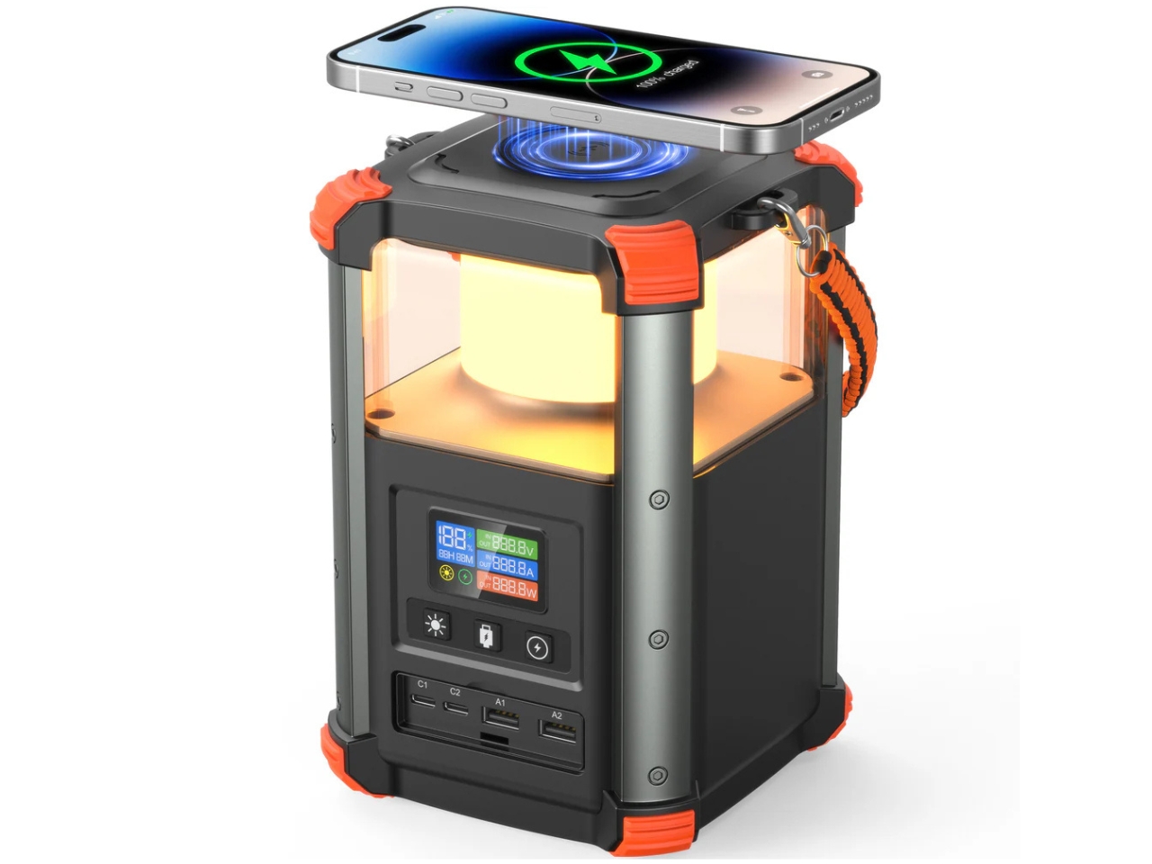 Portable power station，Camping essential，Outdoor power supply，BlavorPNW43，Emergency charging equipment，