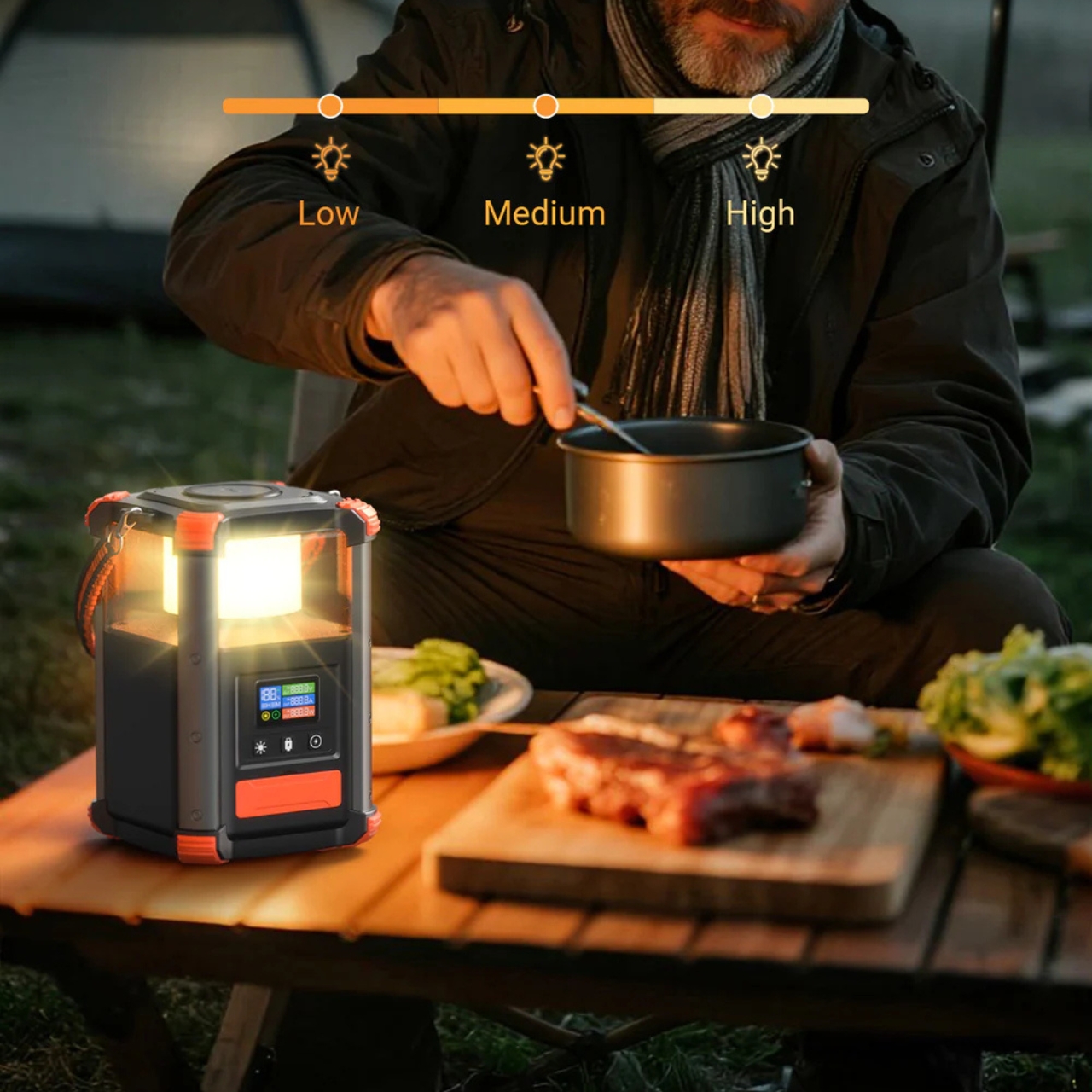 Portable power station，Camping essential，Outdoor power supply，BlavorPNW43，Emergency charging equipment，